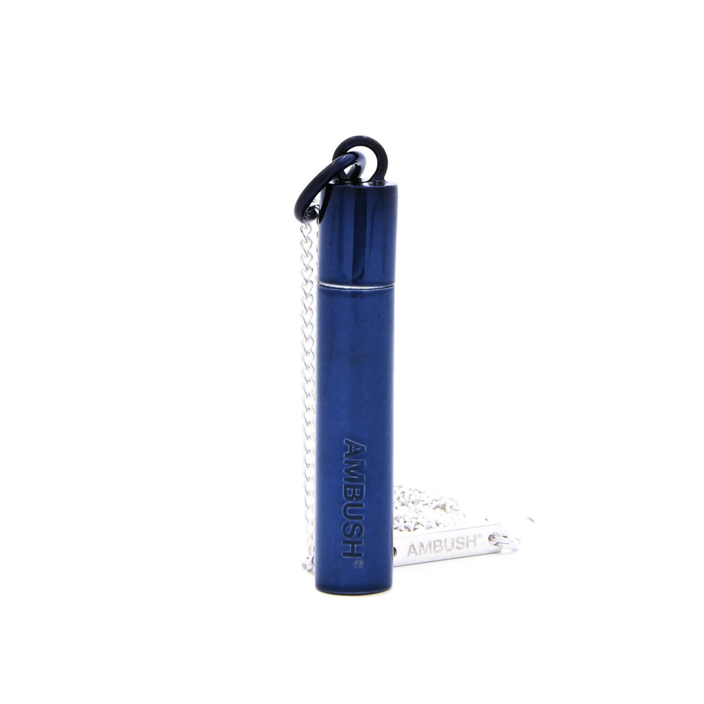 SSS Pill Case Necklace, Blue