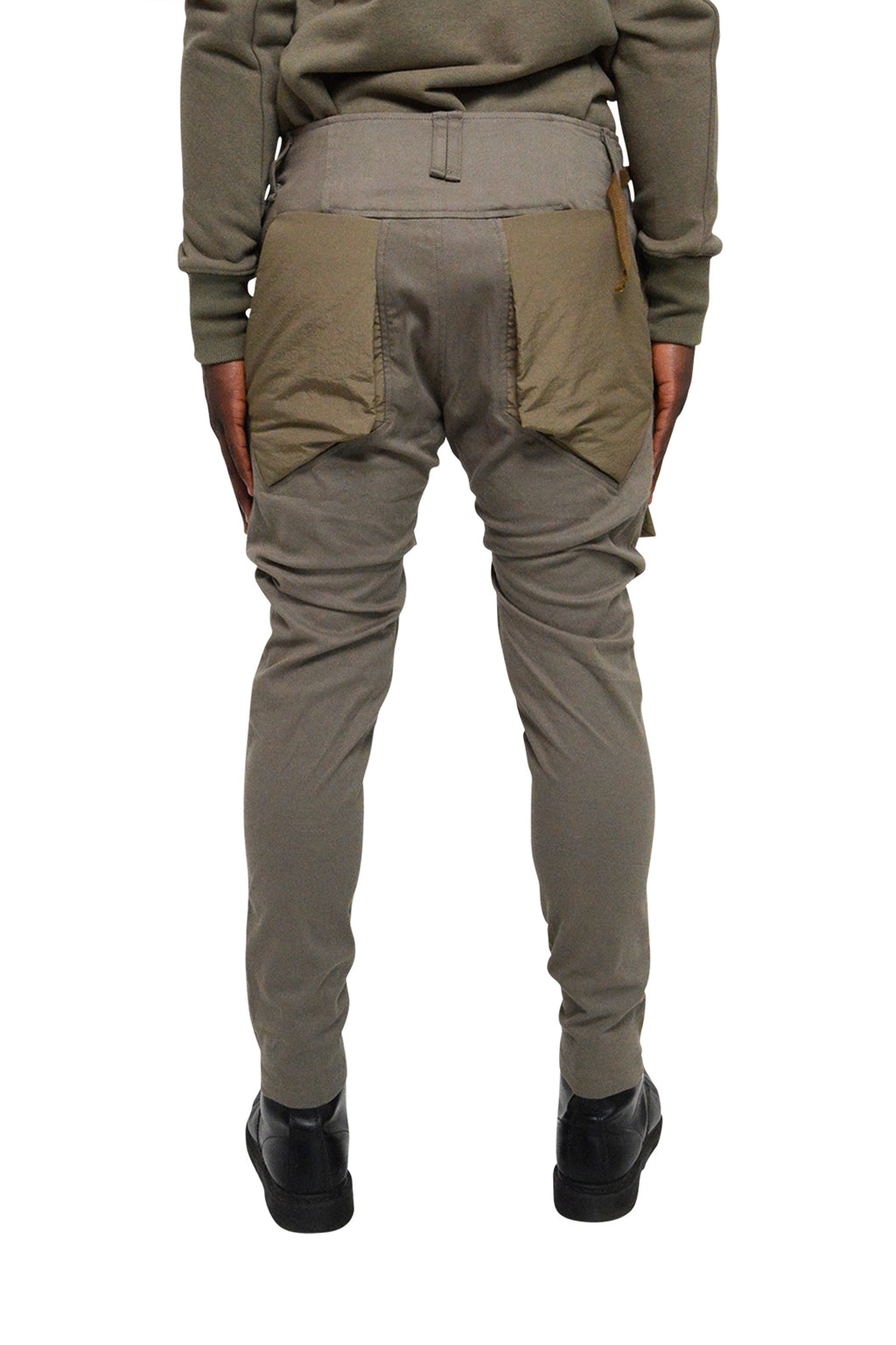 Geo Cargo Trousers, Vetiver