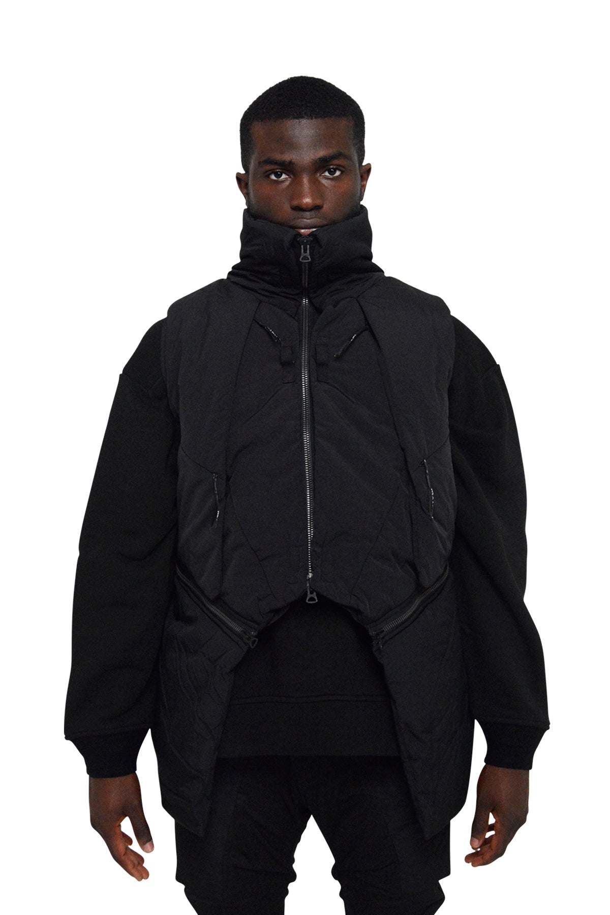 Modular Waistcoat, Black - 2 | #size_us M = jp 2 = eu 48