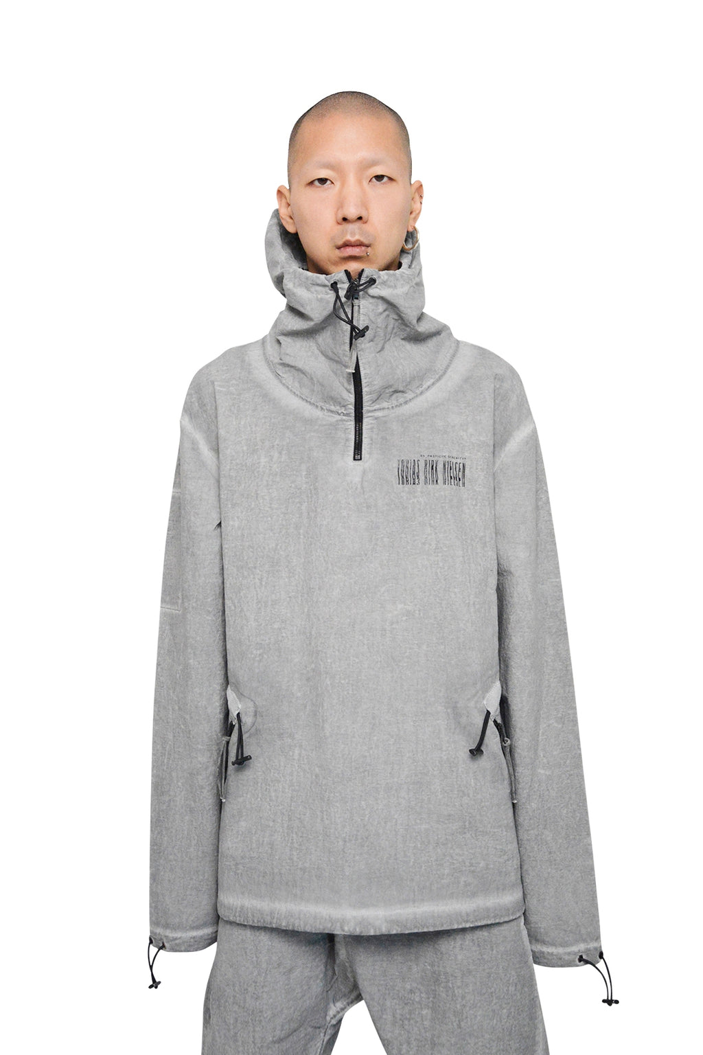 HYMAN Hooded Canvas Top - L | #size_us L  = jp 3 = eu 50