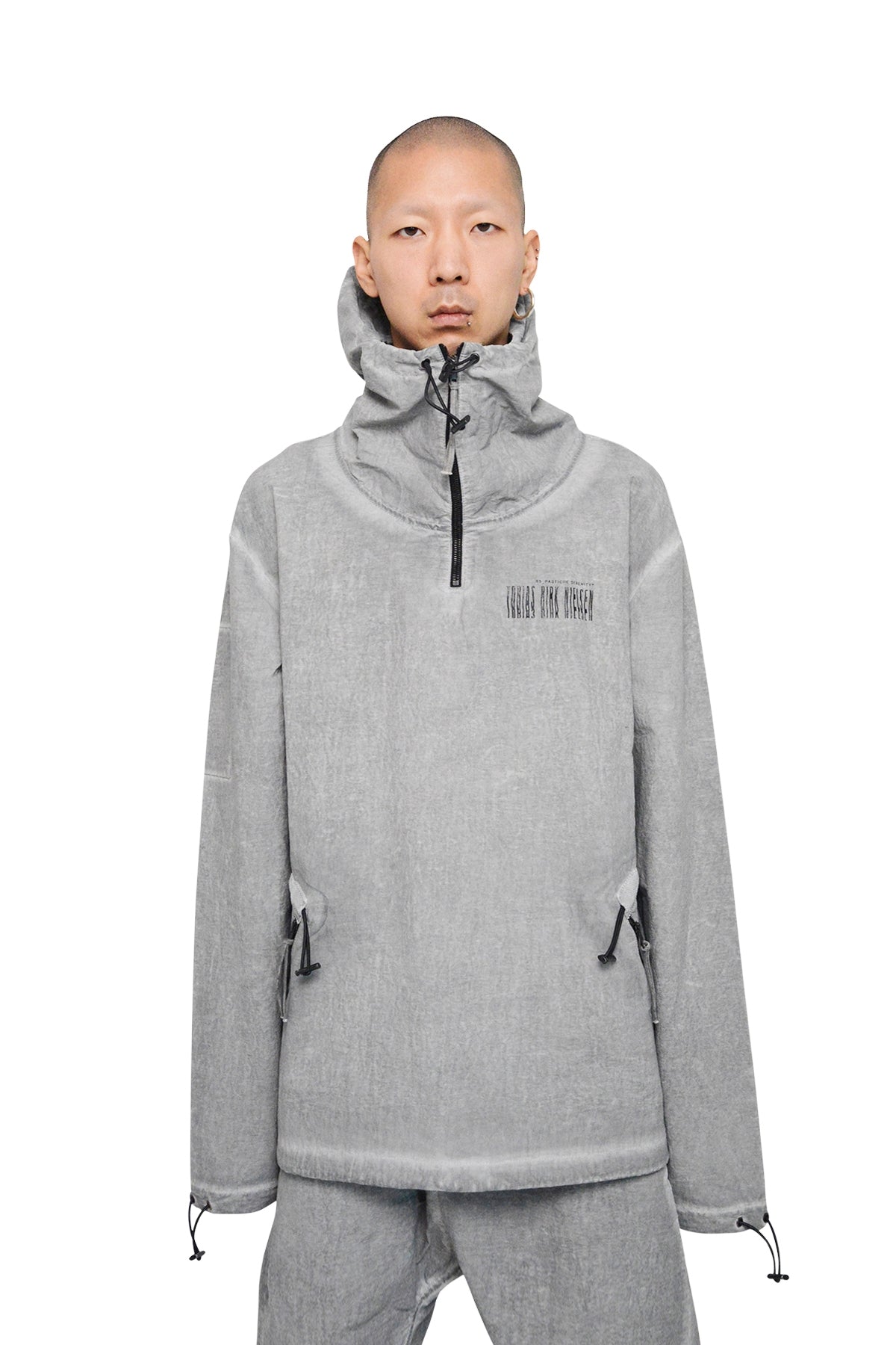 HYMAN Hooded Canvas Top - L | #size_us L  = jp 3 = eu 50