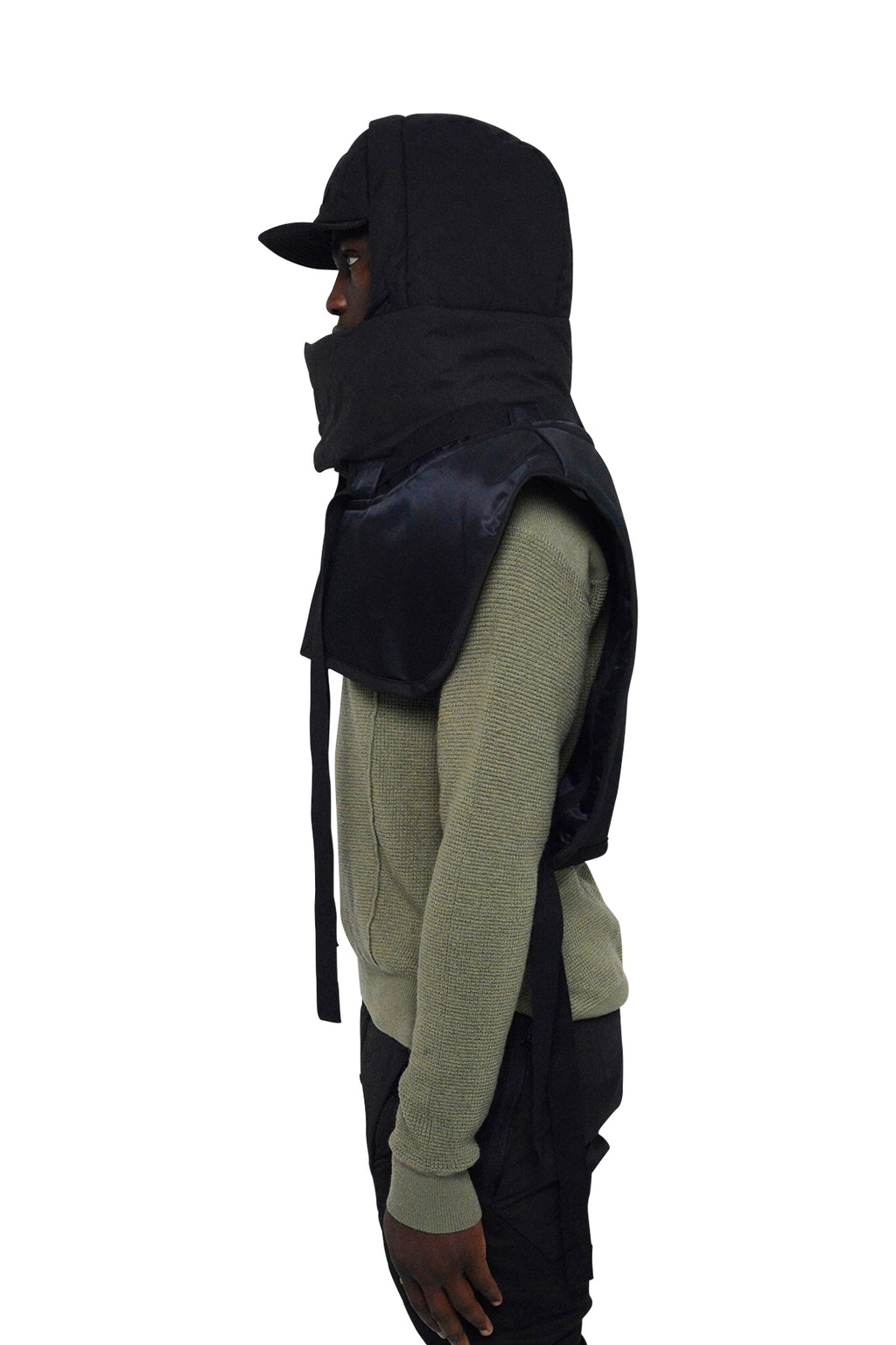 Untitled Hood Hat, Black