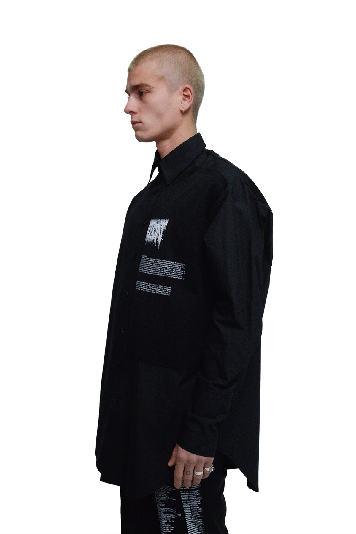 Patches Oversized Shirt