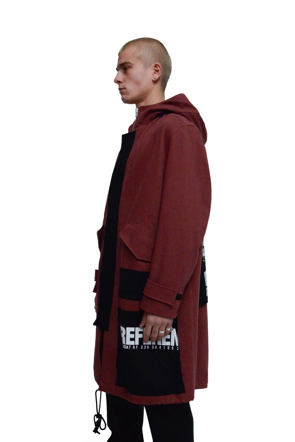 Patch Oversized Parka