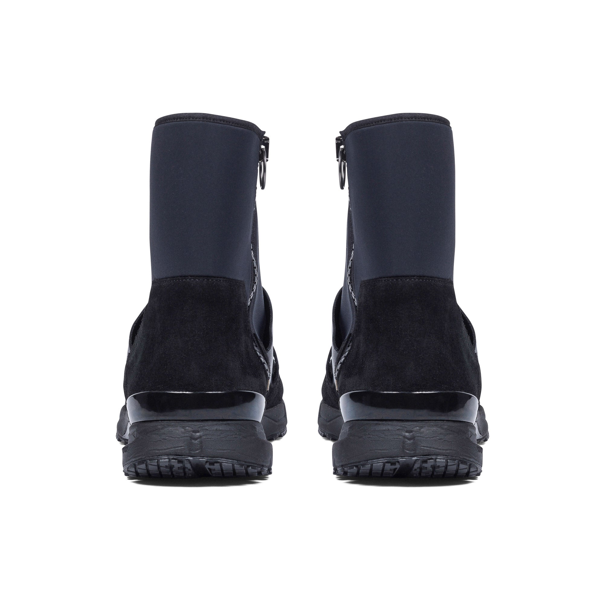 Flash High-Top Sneakers, Black/Blue