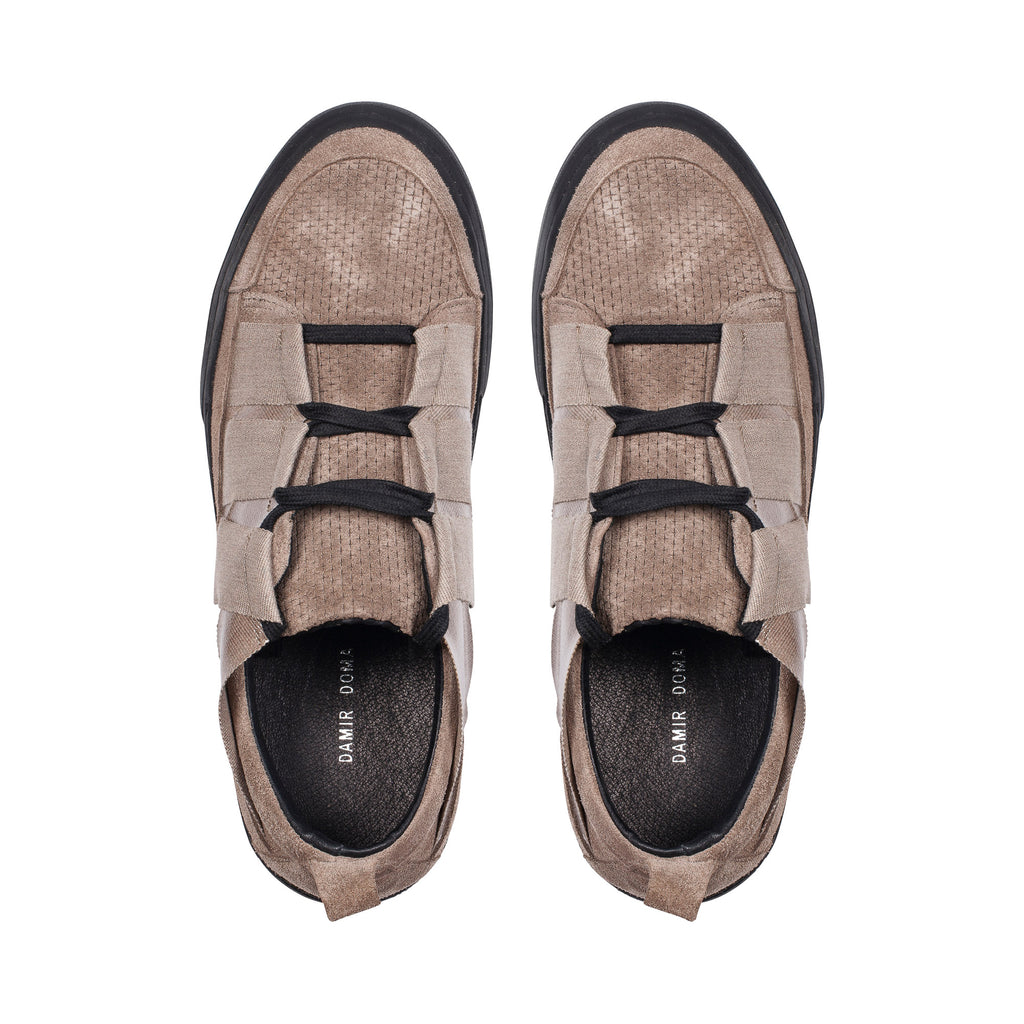 Fen Low-Top Sneakers, beige