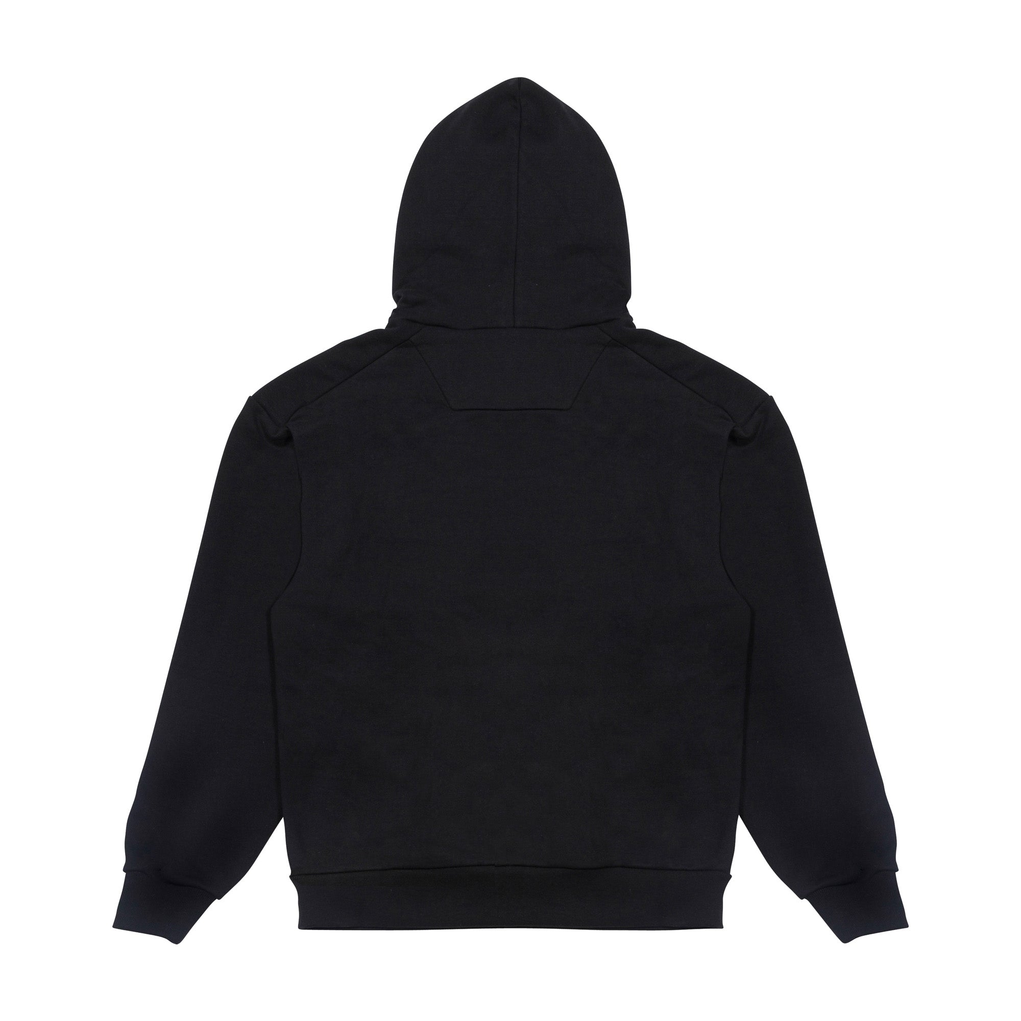 Printed Hoodie, REGULAR FIT, black