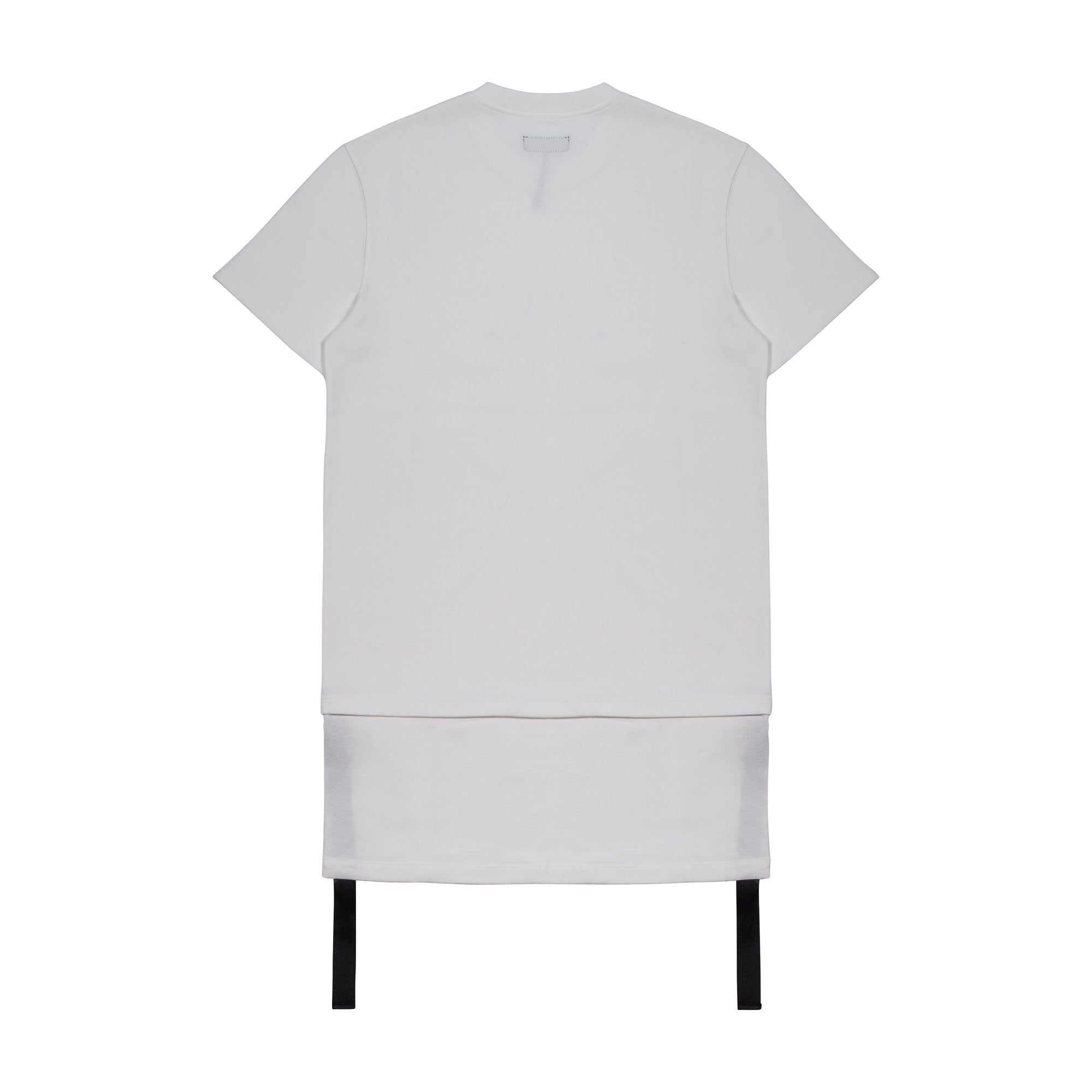 KNITTED TEE SKELETON, WHITE