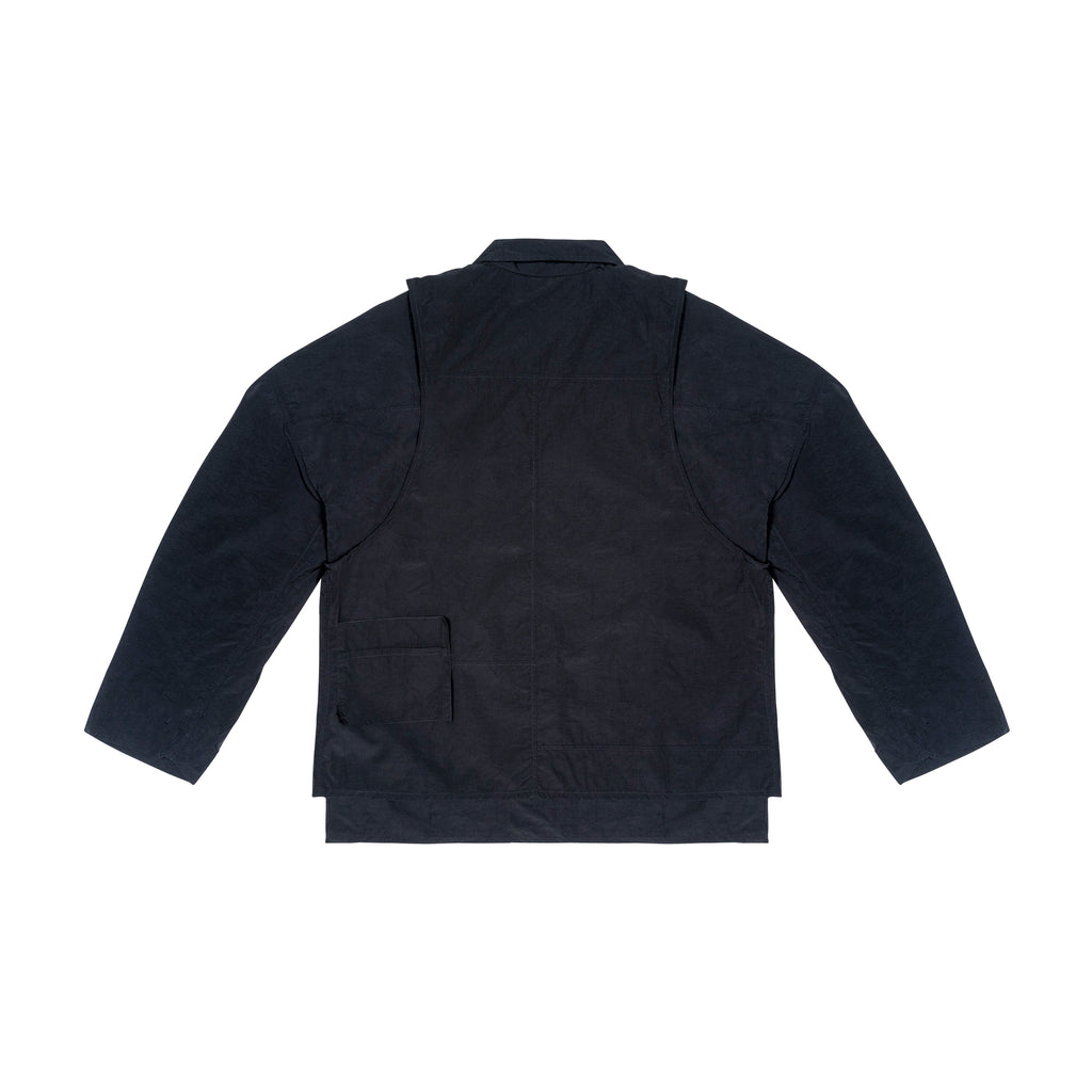 CAVE SHIRT JACKET, BLACK