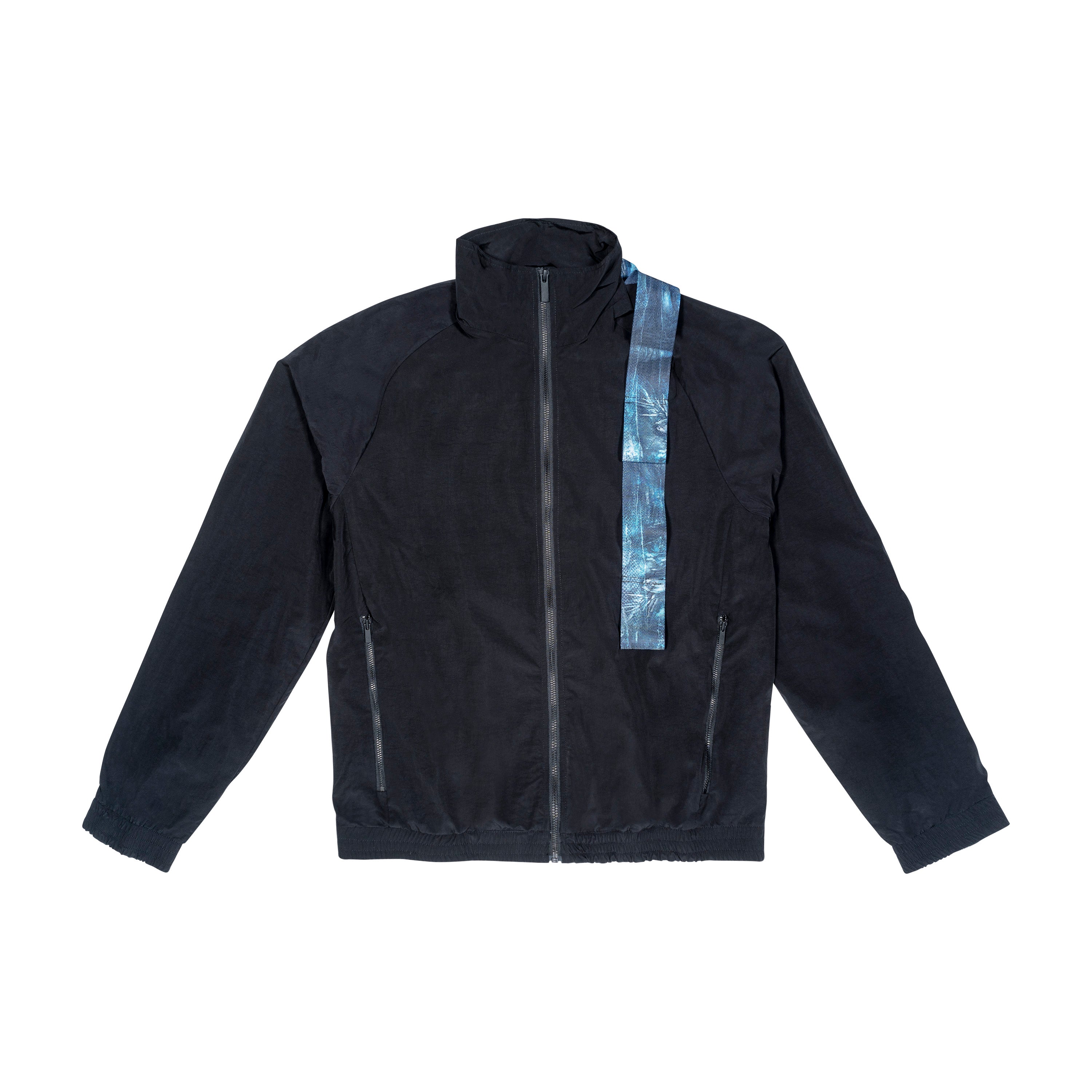 COTTWEILER - HARNESS TRACK TOP, BLACK - M | #size_us M = jp 2 = eu 48