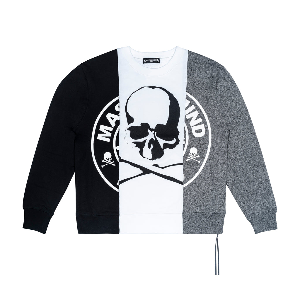 MASTERMIND - PATCHWORK SWEATER, MULTI - M | #size_us M = jp 2 = eu 48