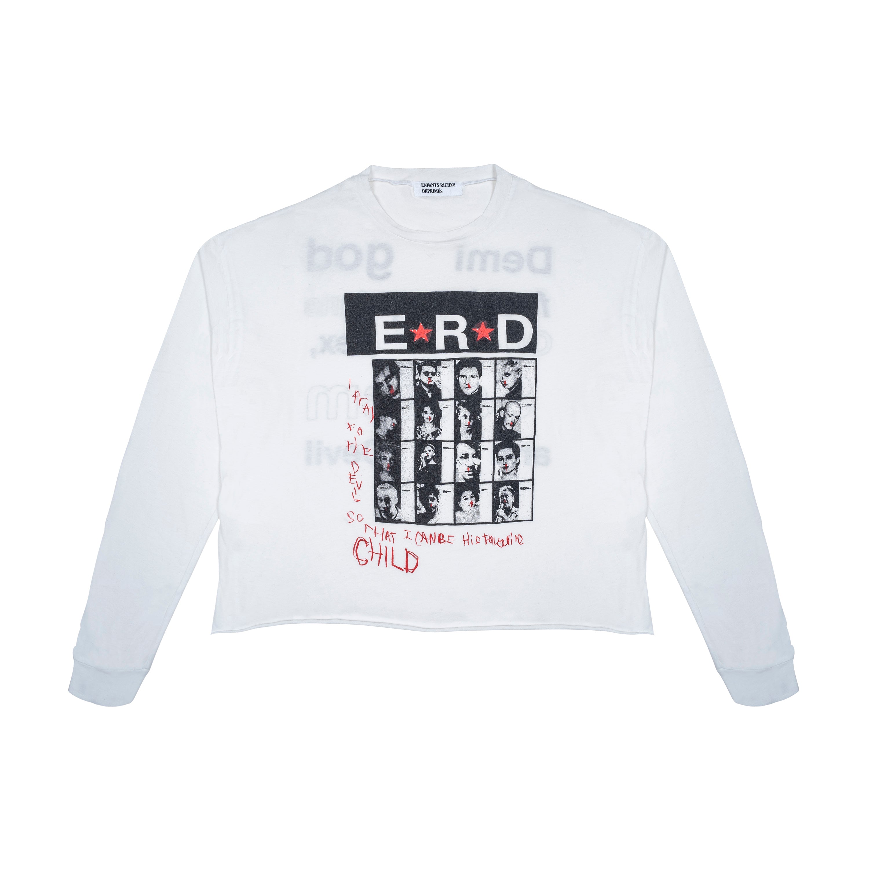 ERD - PRAY TO THE DEVIL LS, WHITE - M | #size_us M = jp 2 = eu 48