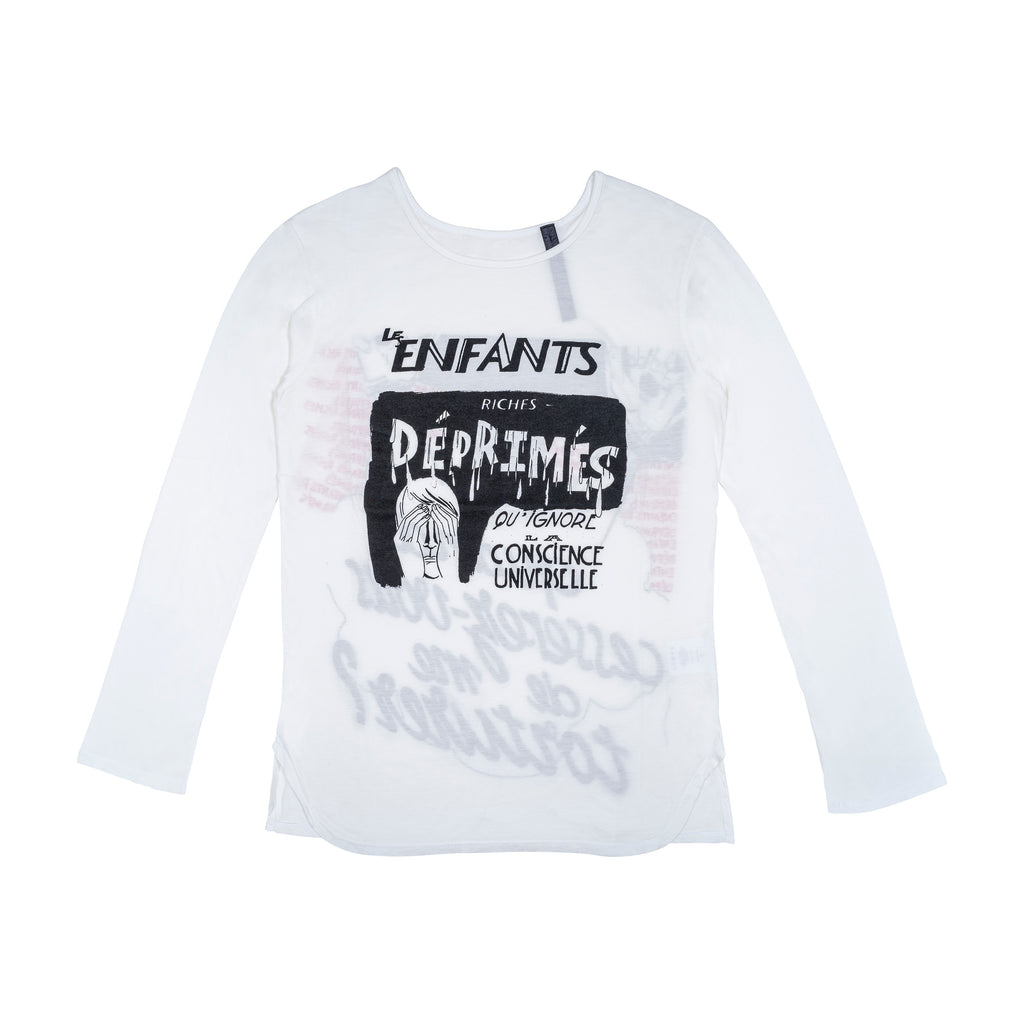 ERD - CONSCIENCE UNIVERSELLE LS, WHITE - M | #size_us M = jp 2 = eu 48
