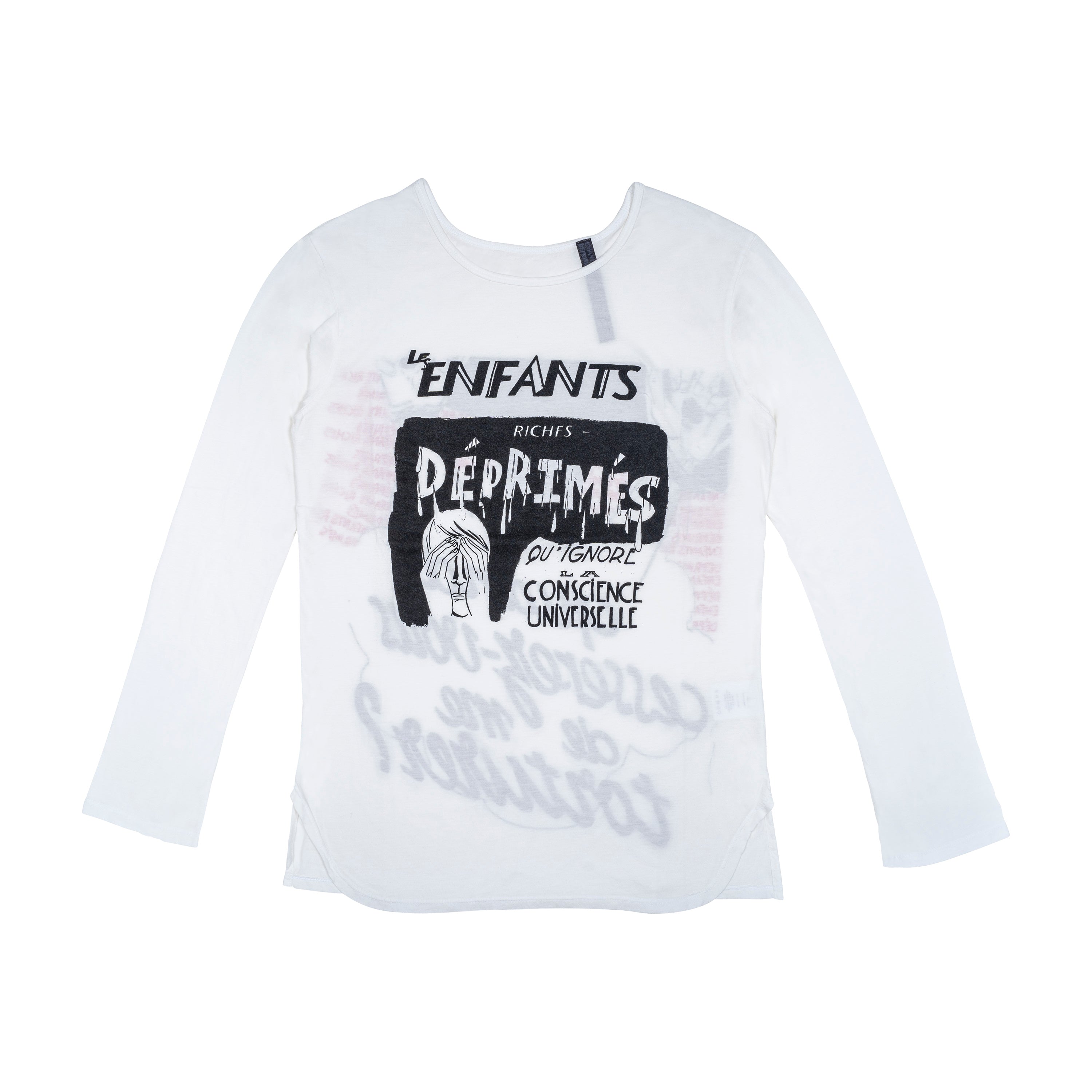 ERD - CONSCIENCE UNIVERSELLE LS, WHITE - M | #size_us M = jp 2 = eu 48