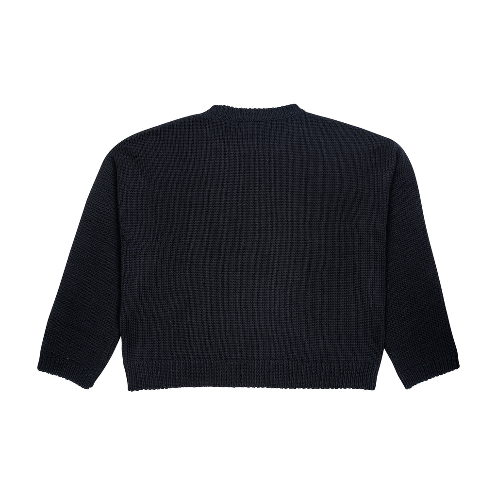 CLASSIQUE LOGO KNIT, BLACK