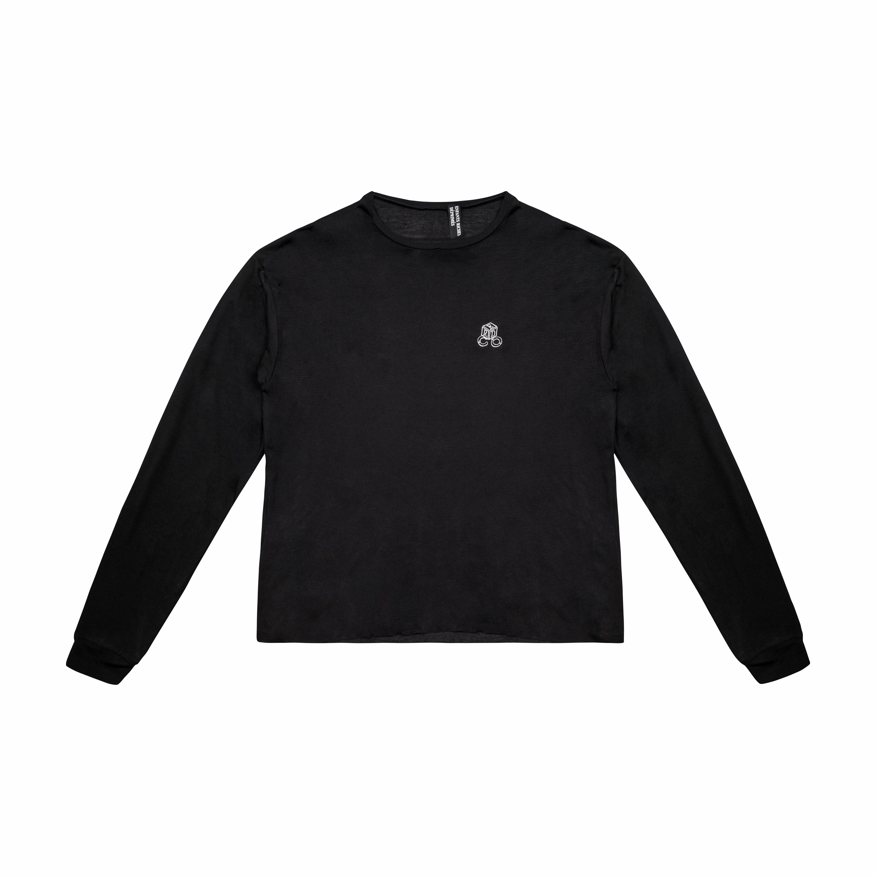 ERD - PSYCHOPATHE LS, BLACK - S | #size_us S  = jp 1 = eu 46