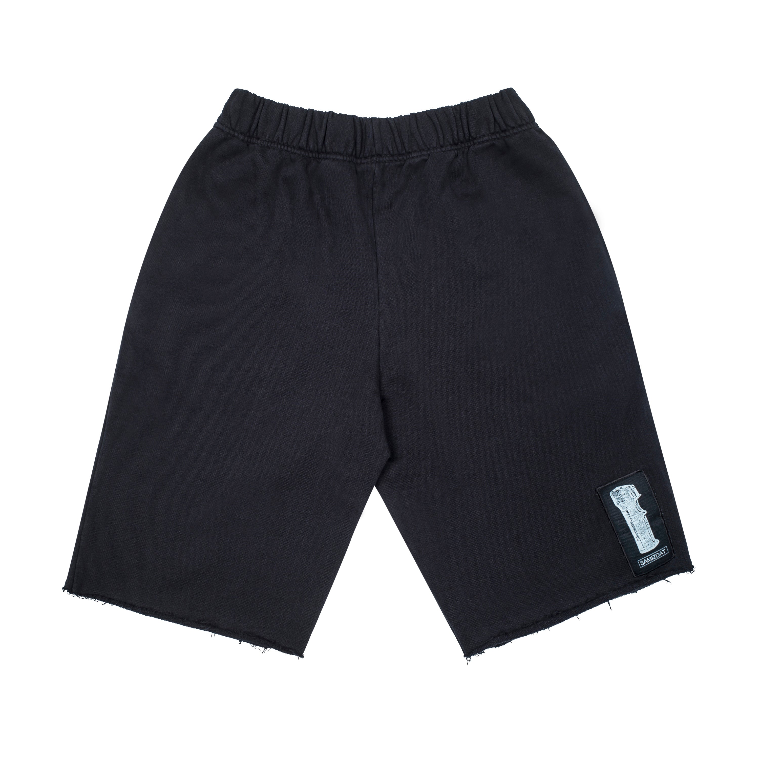 SWEAT SHORTS, BLACK