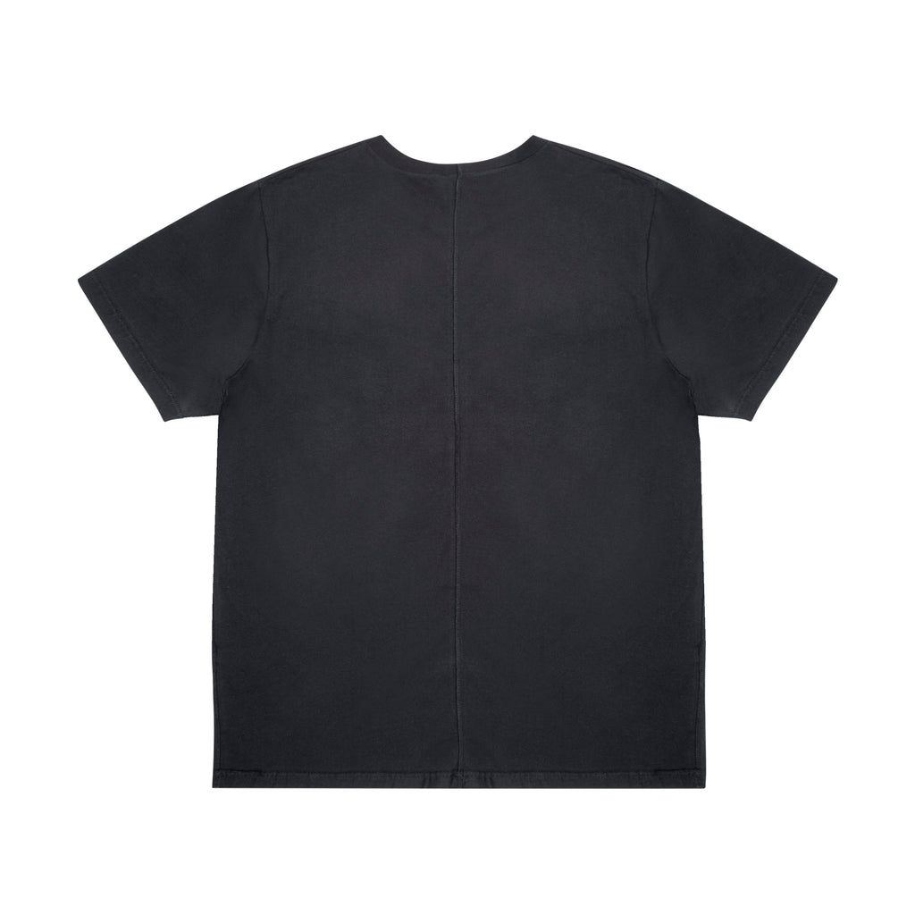 OVERLOCK TEE, BLACK