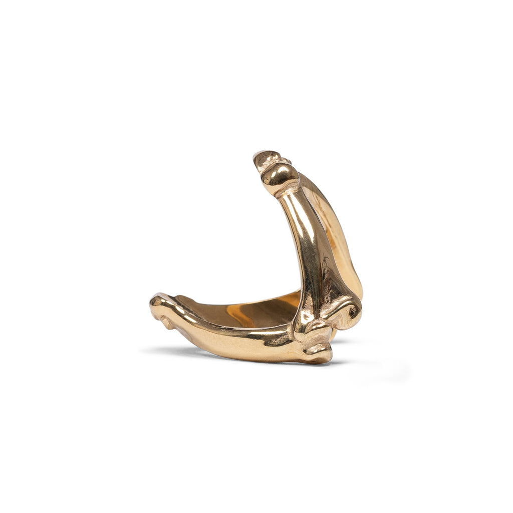 THE SOLOIST - GOLD RING - ONE SIZE | #size_One Size fits all