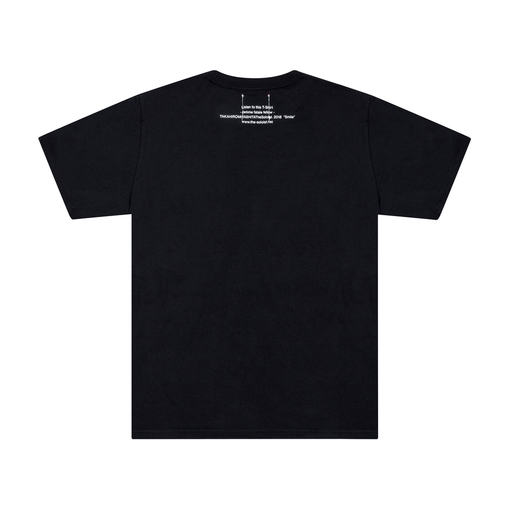 PEACE T-SHIRT, BLACK