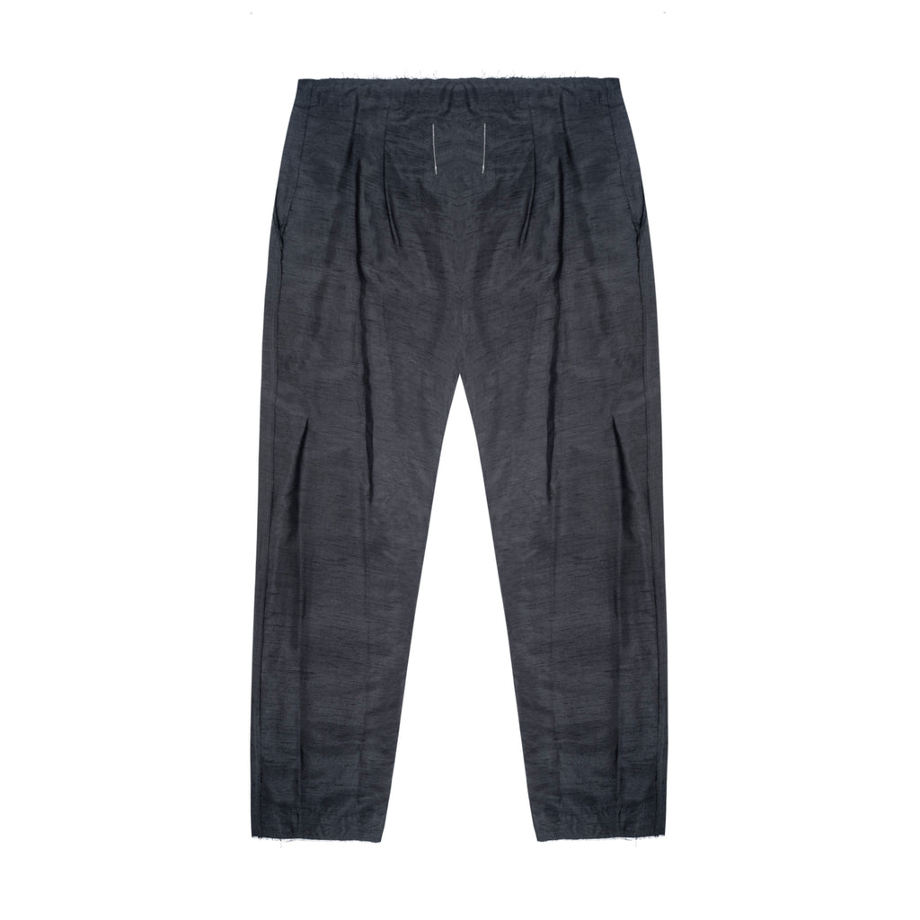 DROP CROTCH PANTS, BLACK