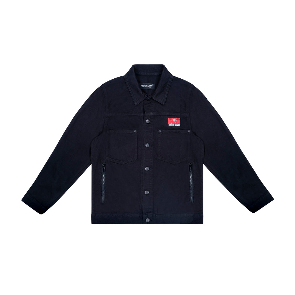 CREAM SODA DENIM JACKET, BLACK