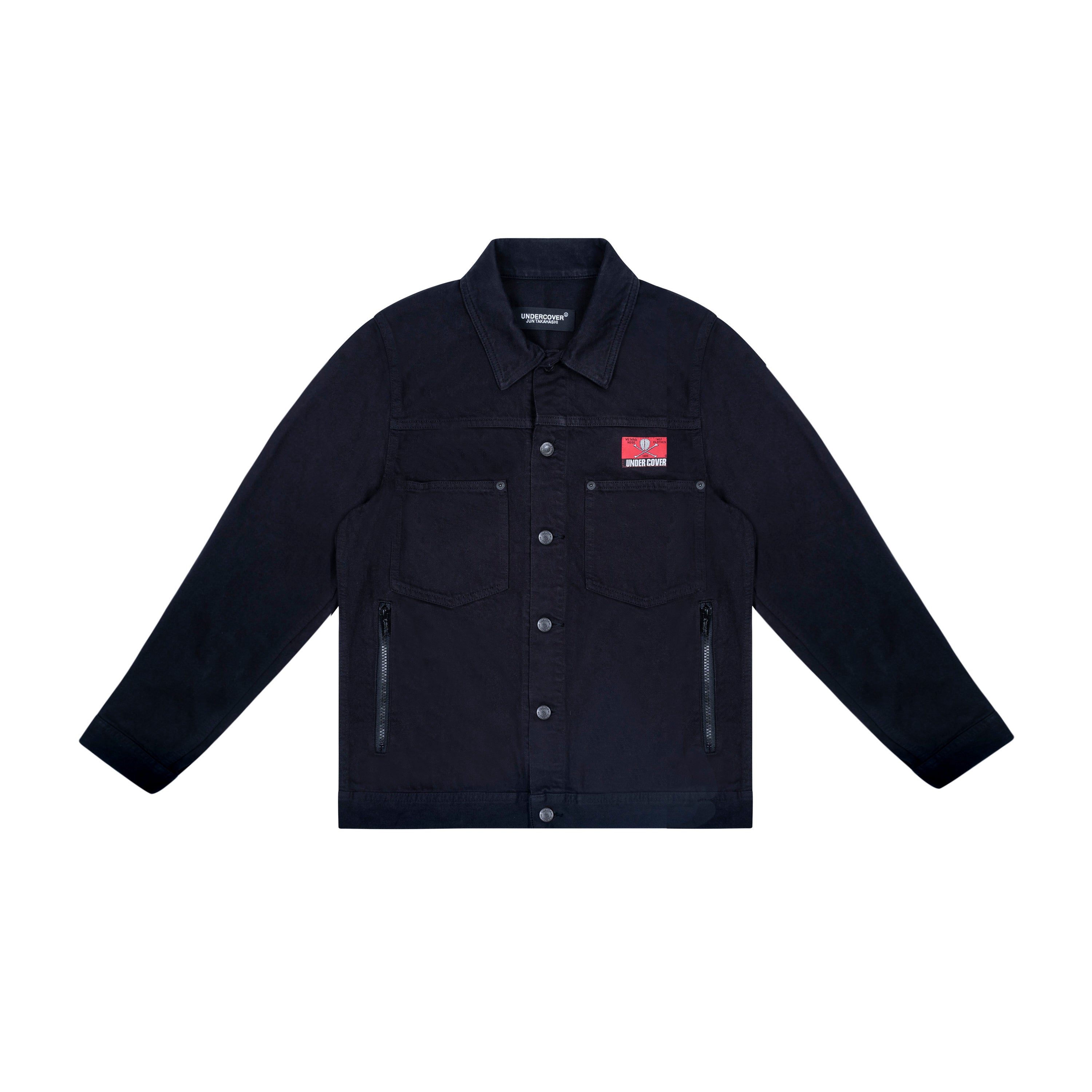 CREAM SODA DENIM JACKET, BLACK