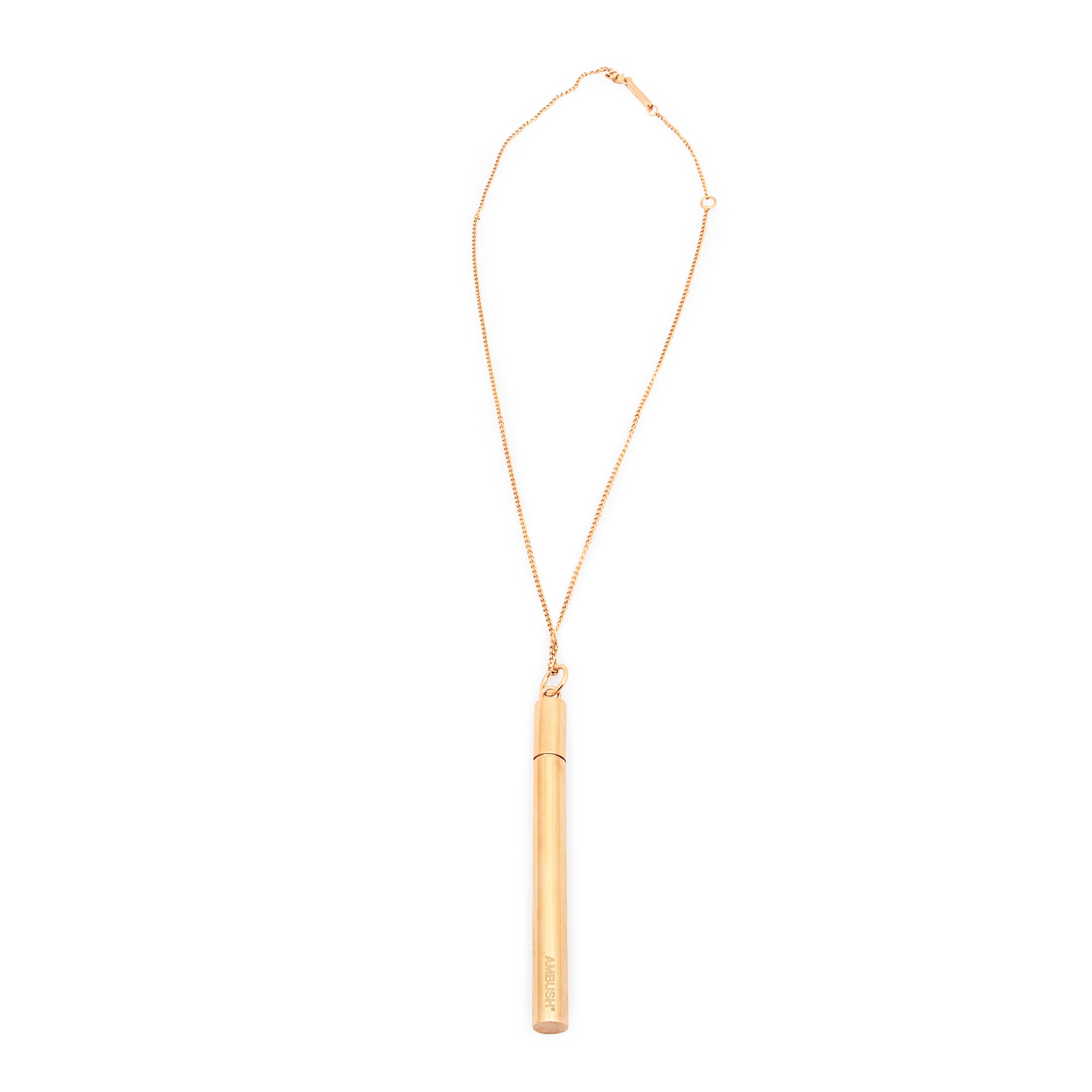 AMBUSH - SSS CIG NECKLACE, GOLD - OS | #size_One Size fits all