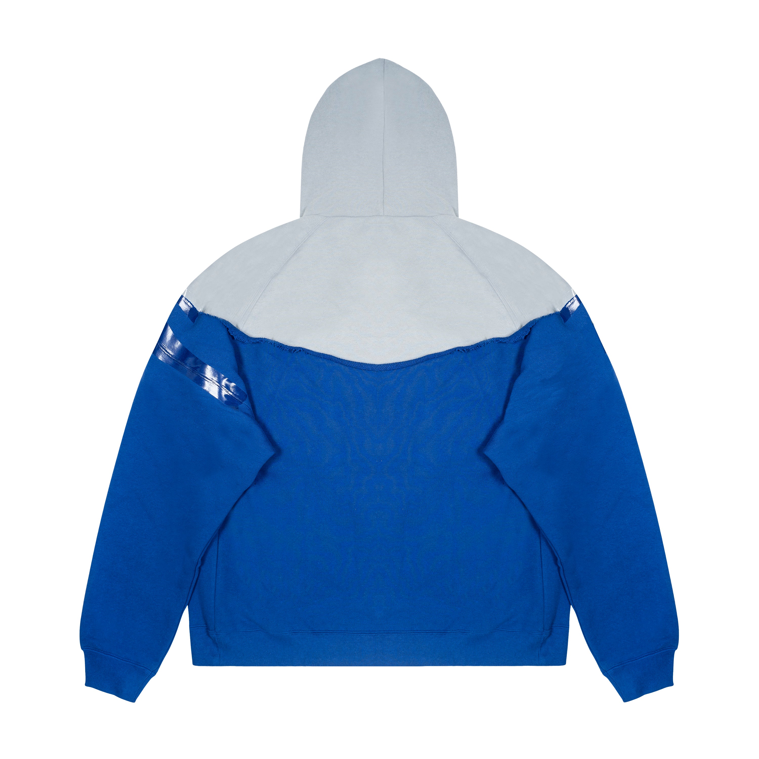 TAPED HOODIE, BLUE