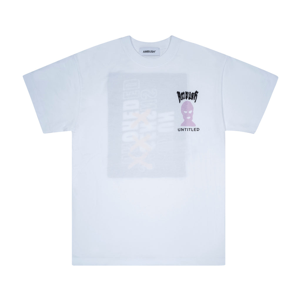 AMBUSH - UNTITLED T-SHIRT, WHITE - 1 | #size_us S  = jp 1 = eu 46