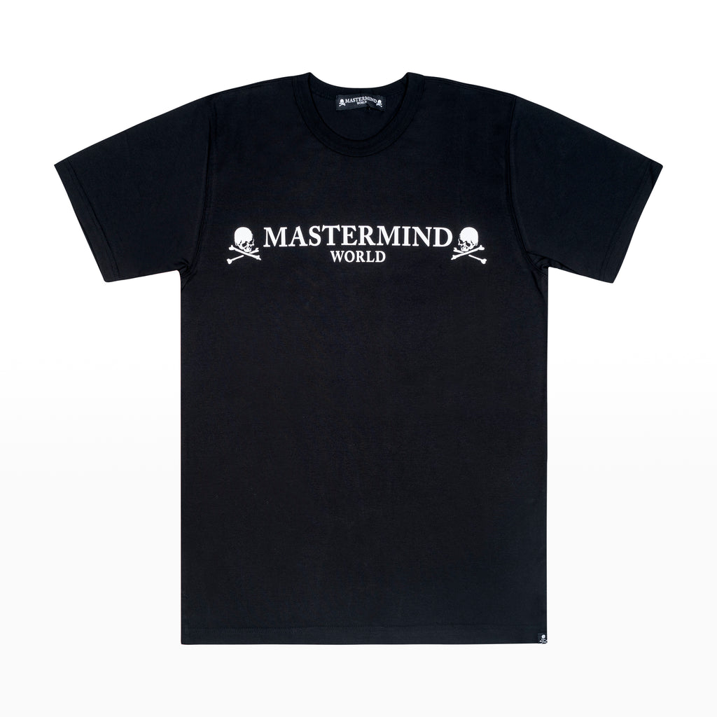 MASTERMIND - ROUND LOGO TS, BLACK - S | #size_us S  = jp 1 = eu 46