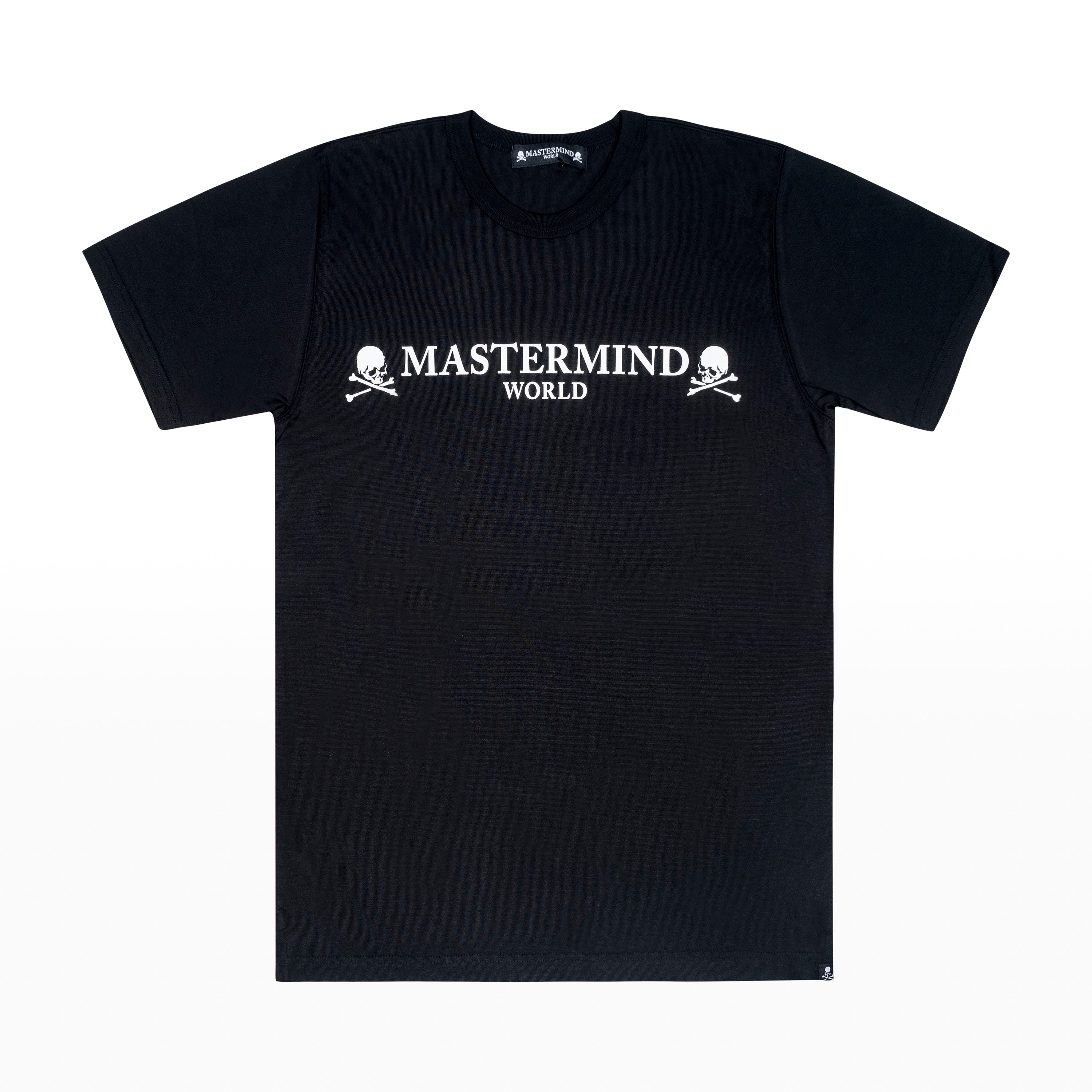 MASTERMIND - ROUND LOGO TS, BLACK - S | #size_us S  = jp 1 = eu 46