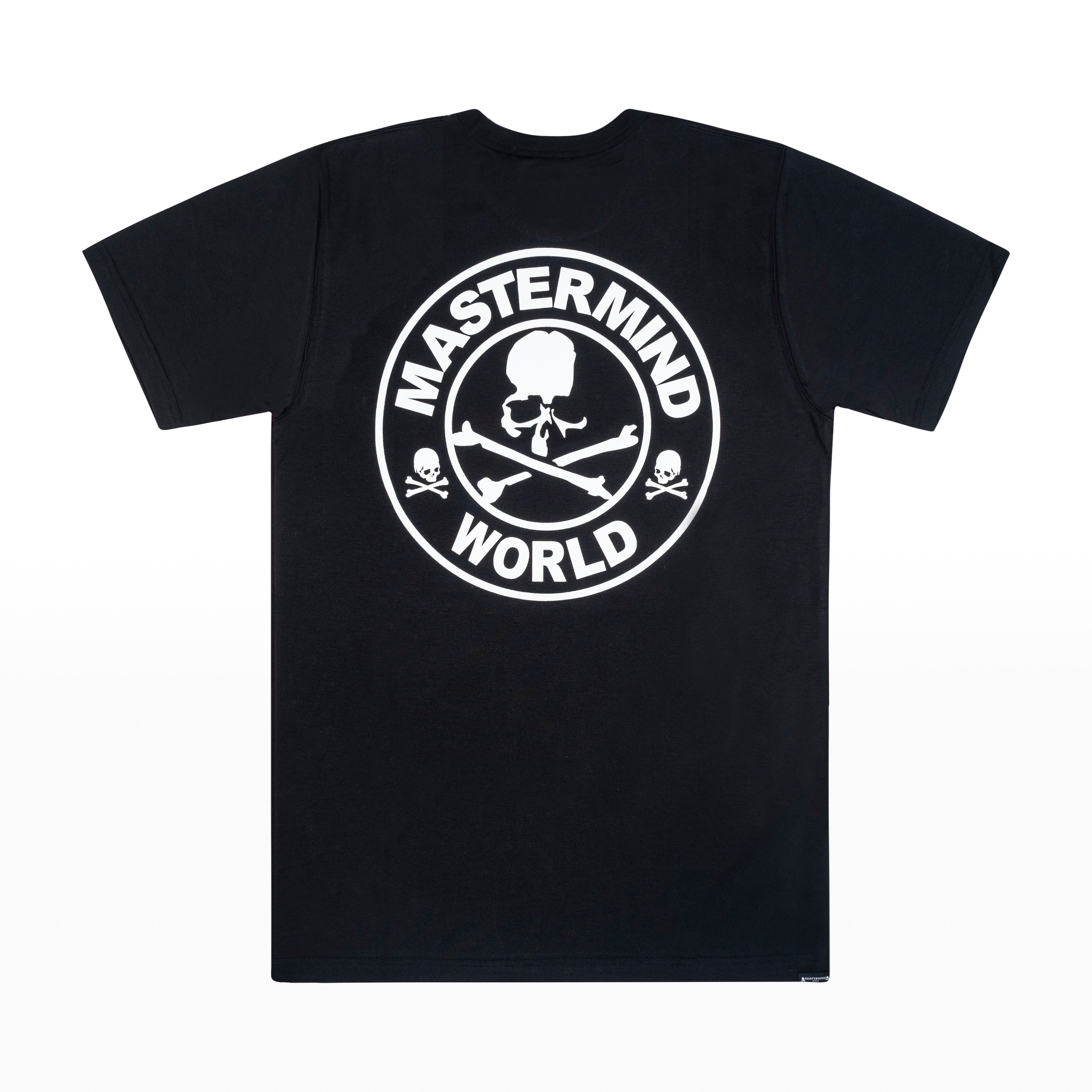 ROUND LOGO T-SHIRT, BLACK