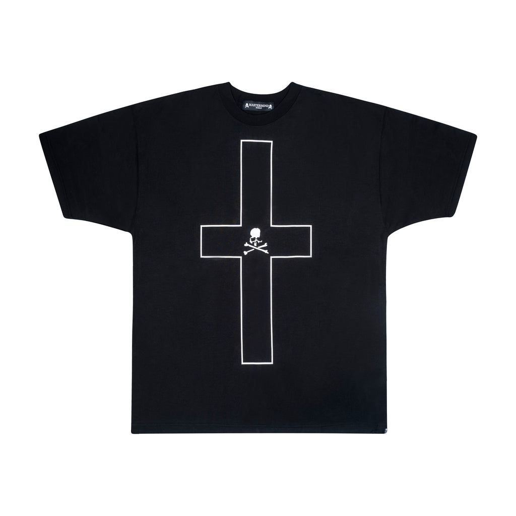 MASTERMIND - CROSS TS BLACK - S | #size_us S  = jp 1 = eu 46