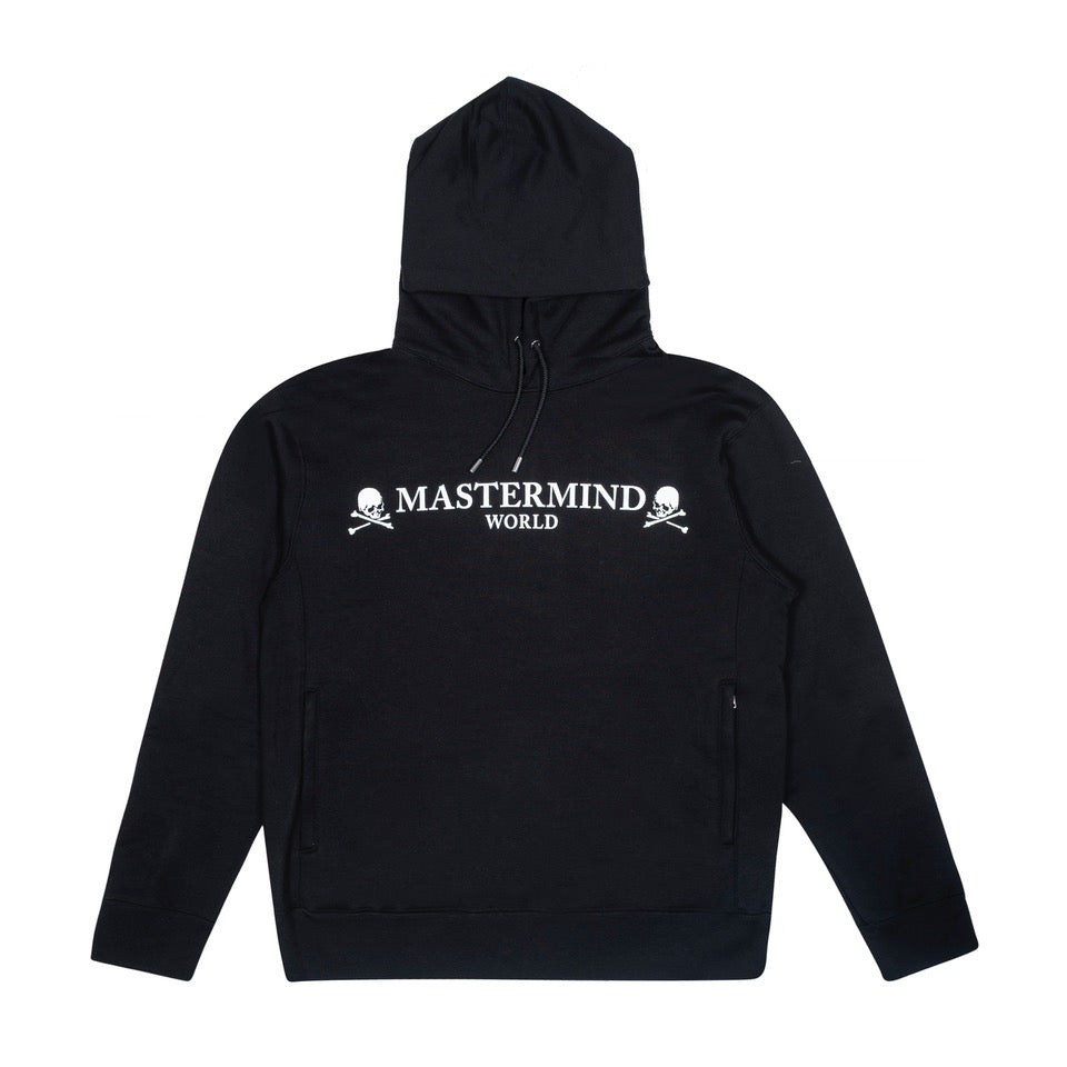 MASTERMIND - SKULL LOGO HOODIE, BLACK - S | #size_us S  = jp 1 = eu 46