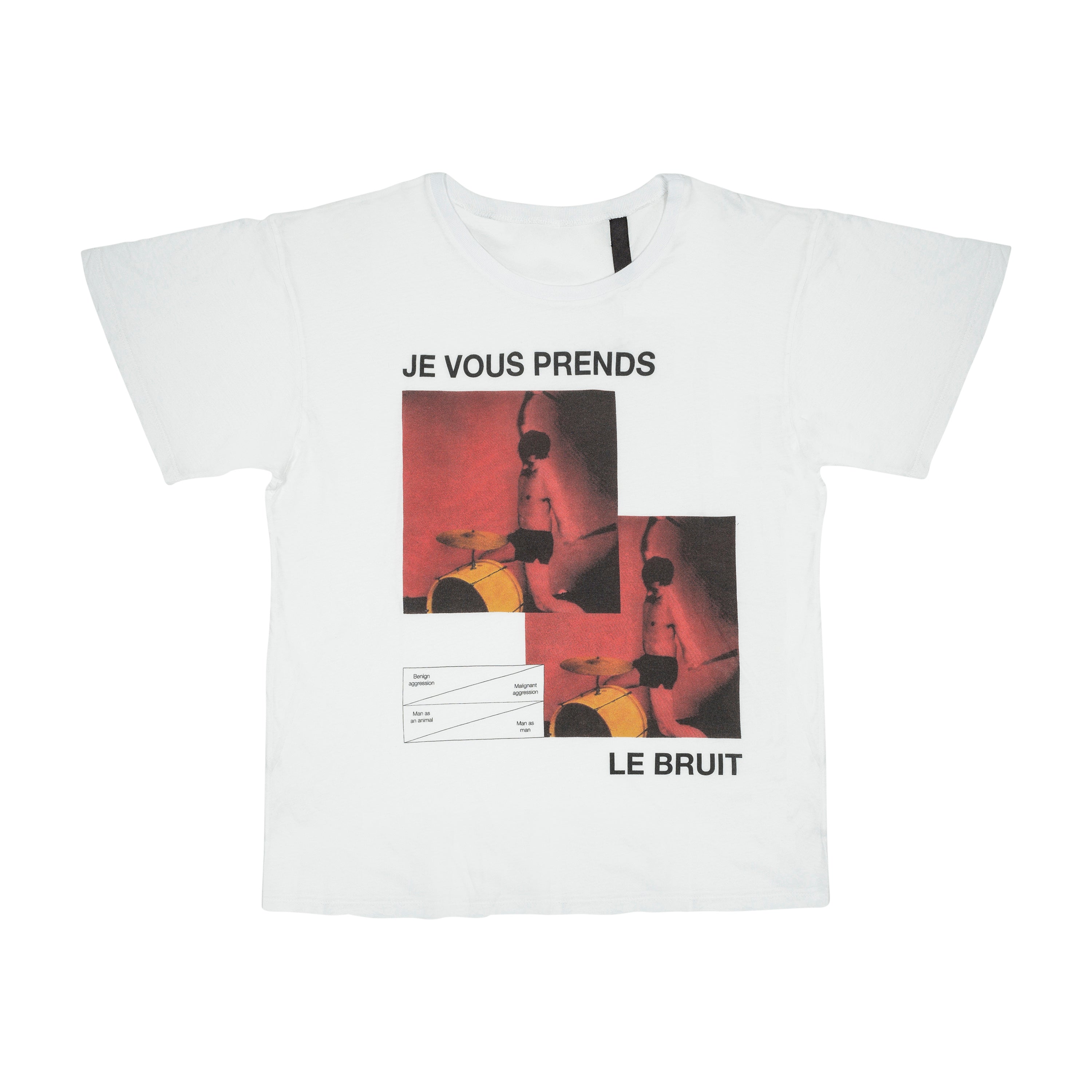 ERD - JE VOUS PRENDS TS, WHITE - S | #size_us S  = jp 1 = eu 46
