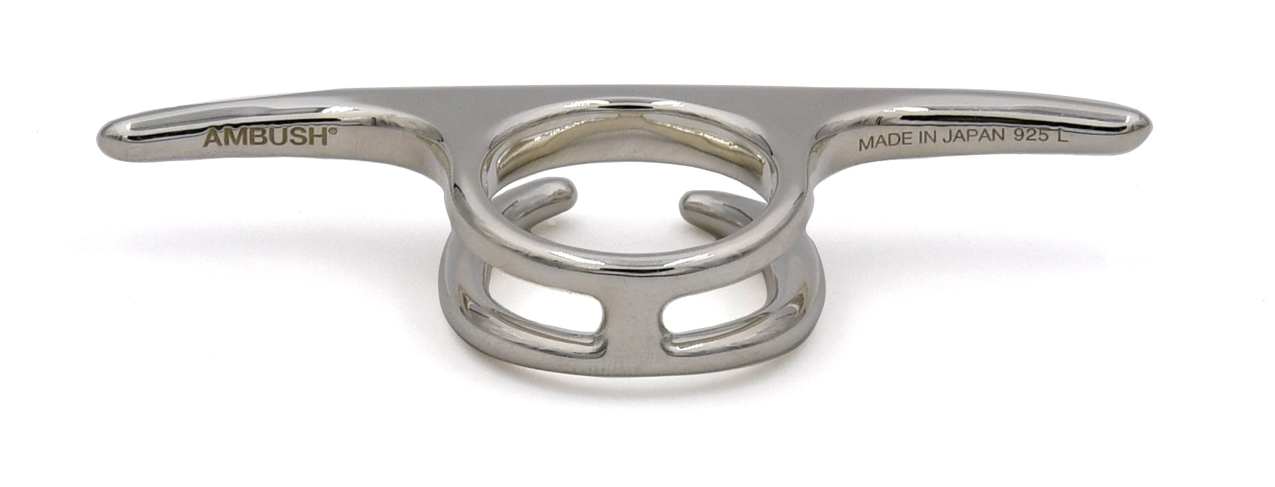 Liquid Multi Finger Ring, Silver