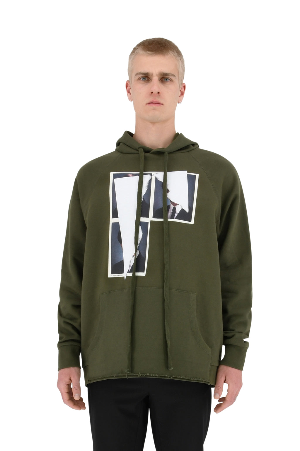 Oversized Hoodie, Green - M | #size_us M = jp 2 = eu 48