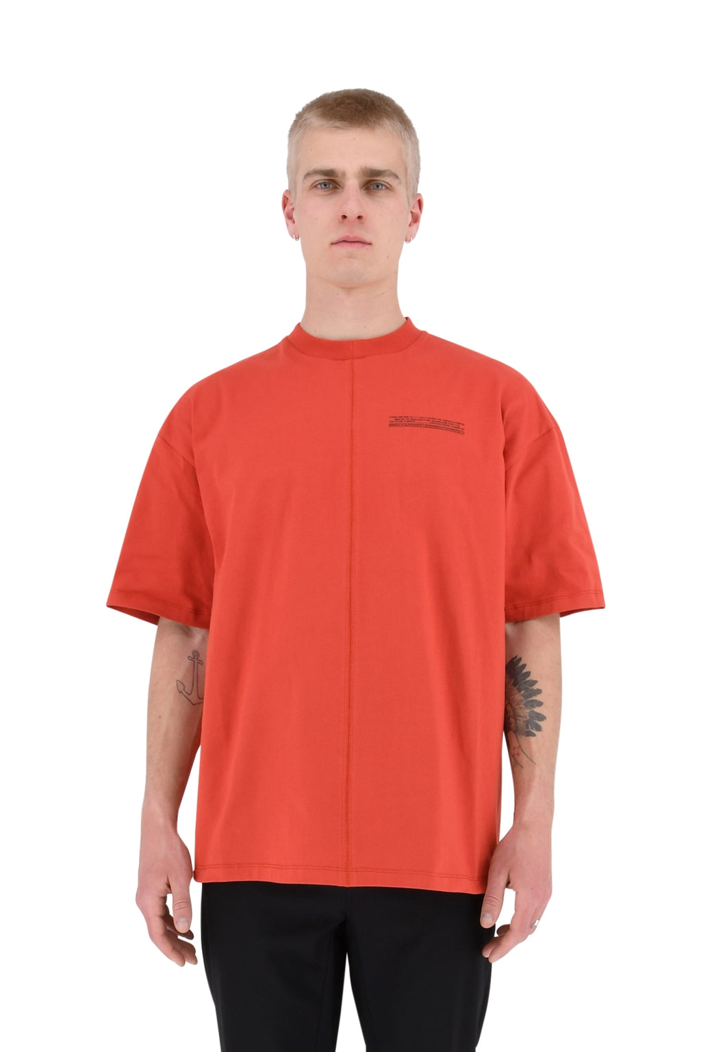 Loose Fit T-Shirt, Orange - L | #size_us L  = jp 3 = eu 50
