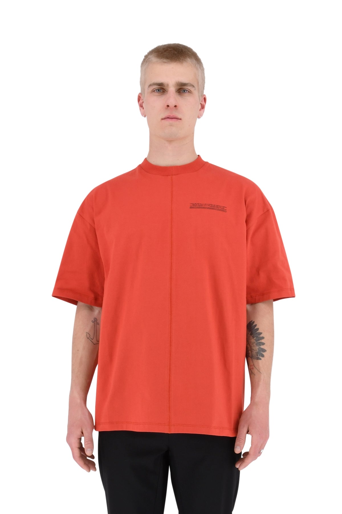 Loose Fit T-Shirt, Orange - L | #size_us L  = jp 3 = eu 50