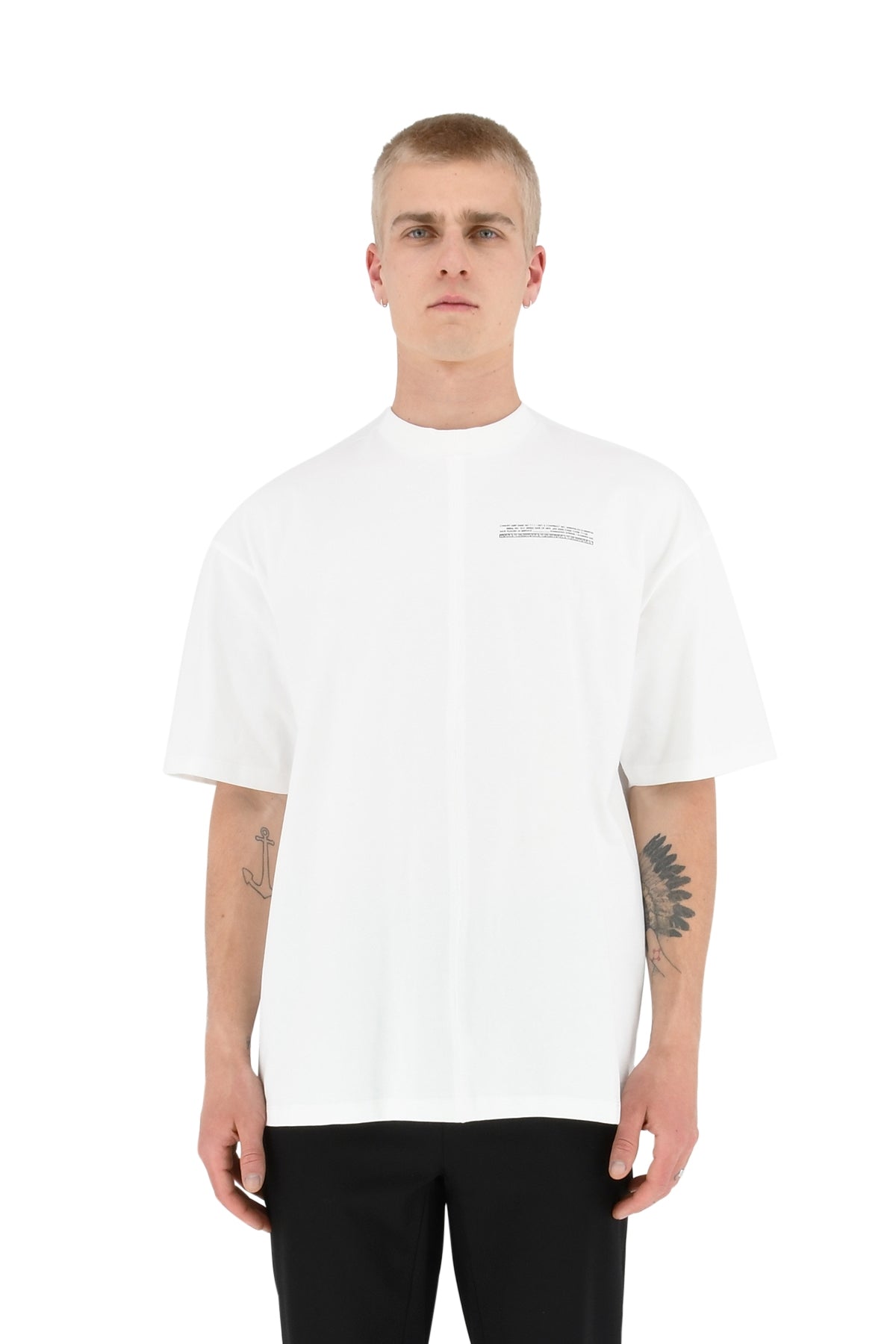 Loose Fit T-Shirt, White -L | #size_us L  = jp 3 = eu 50