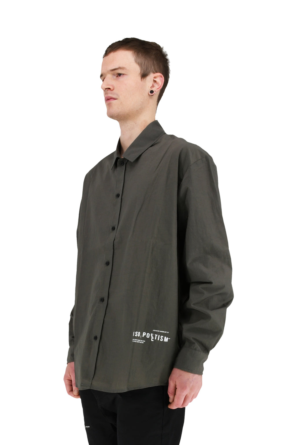 KORE LS Shirt, Grey Green - M | #size_us M = jp 2 = eu 48