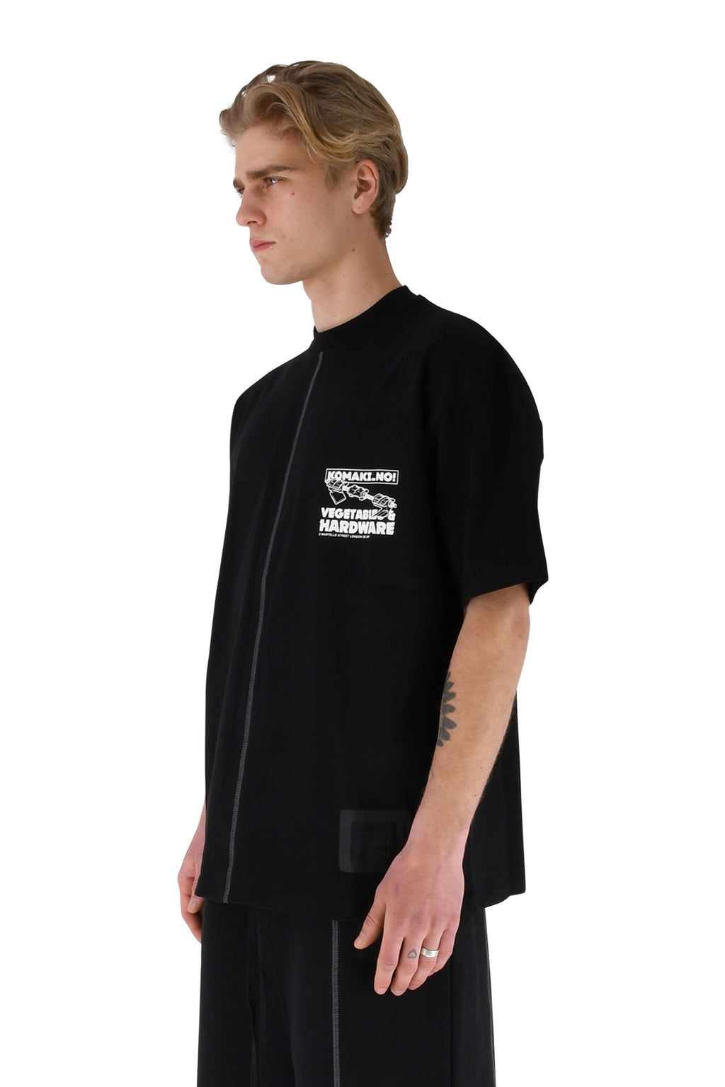 Guiding Logo T-Shirt, Black