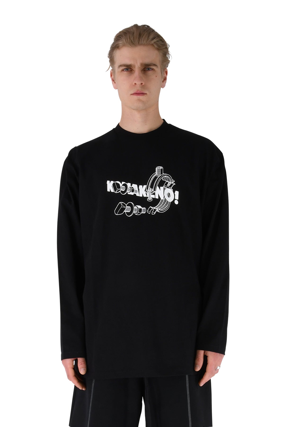 Space Ratio LS T-Shirt - M | #size_us M = jp 2 = eu 48