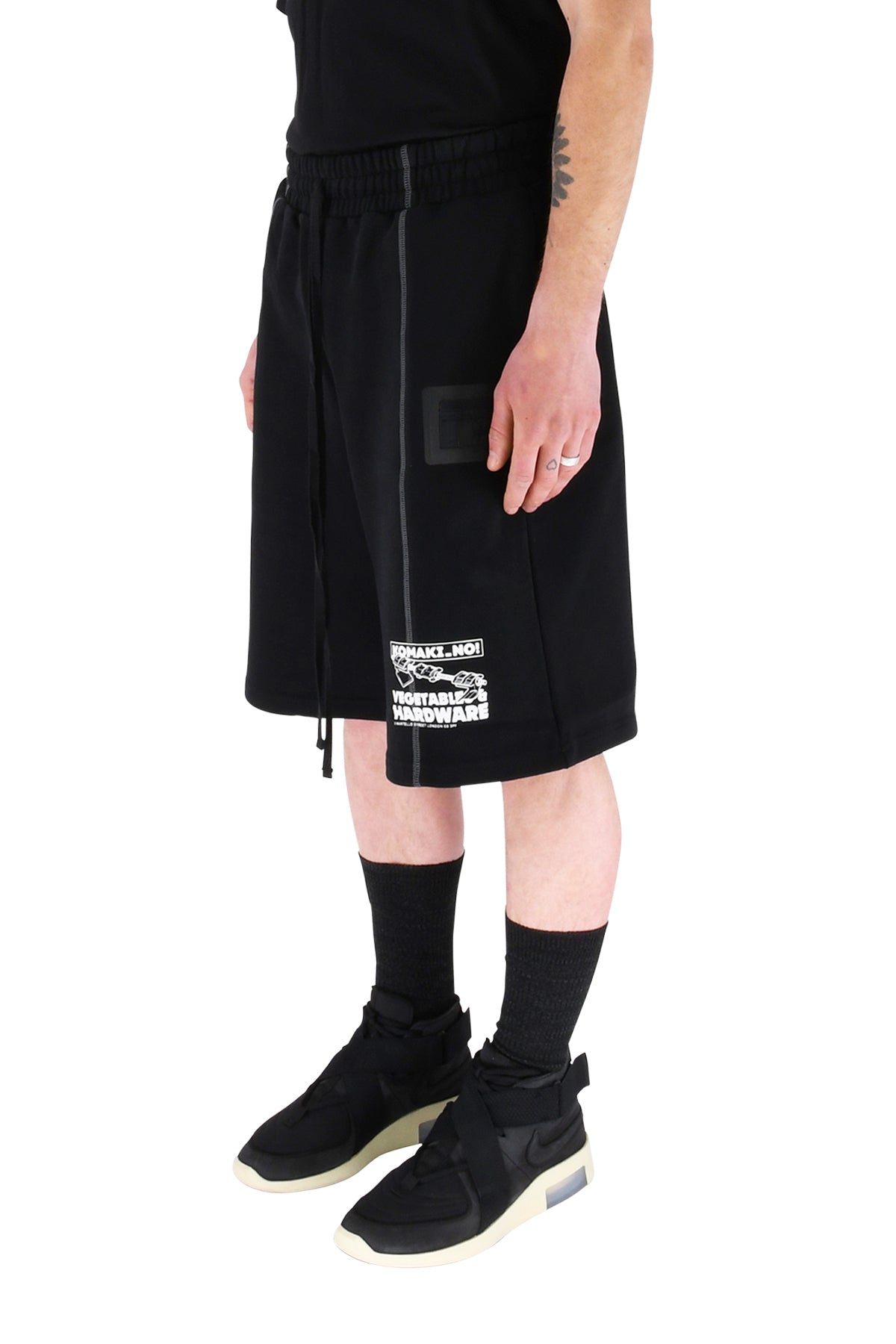 Guiding Logo Sliced Shorts