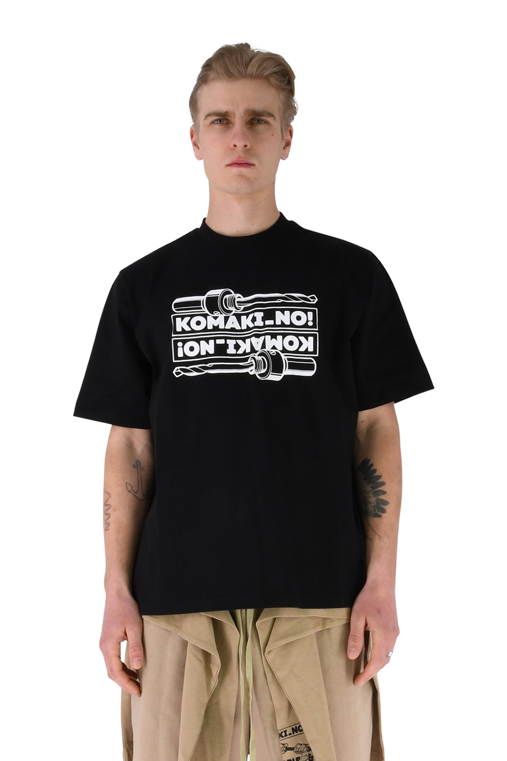 Drill T-Shirt, Black - M | #size_us M = jp 2 = eu 48