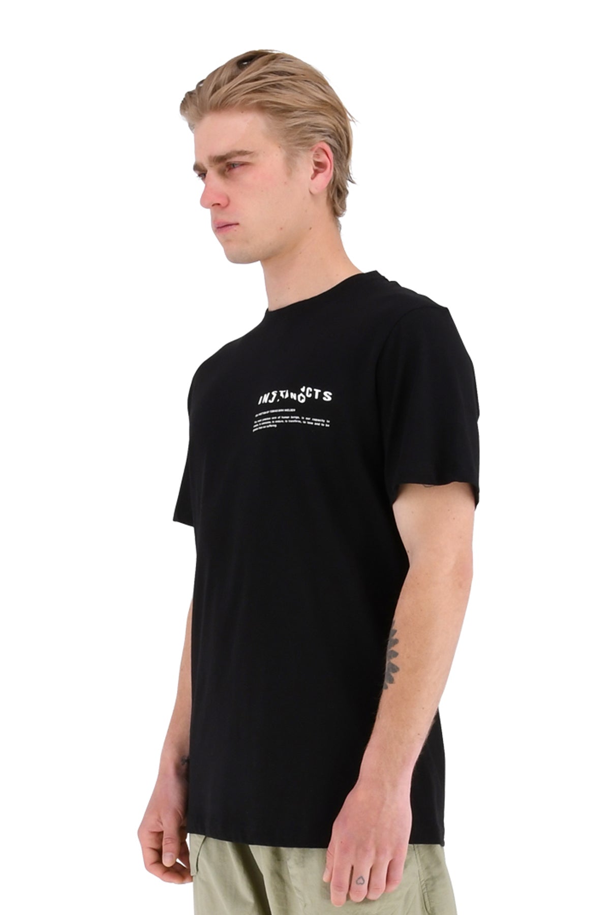 Decko Portrait T-Shirt, Black-Red