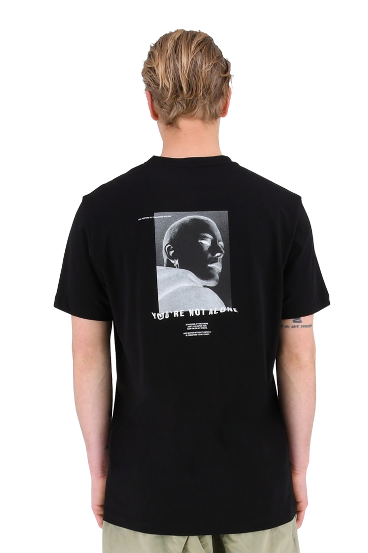 Decko Portrait T-Shirt, Black-Red