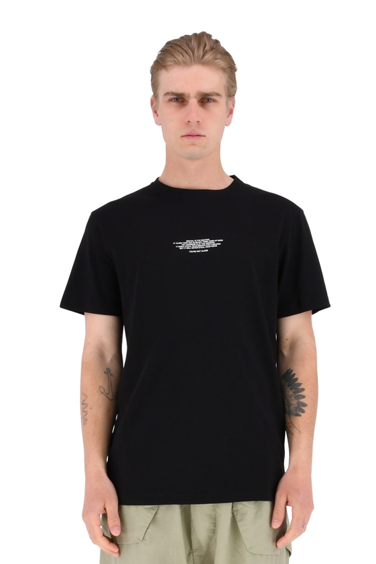 Decko T-Shirt, Black-Red - M | #size_us M = jp 2 = eu 48