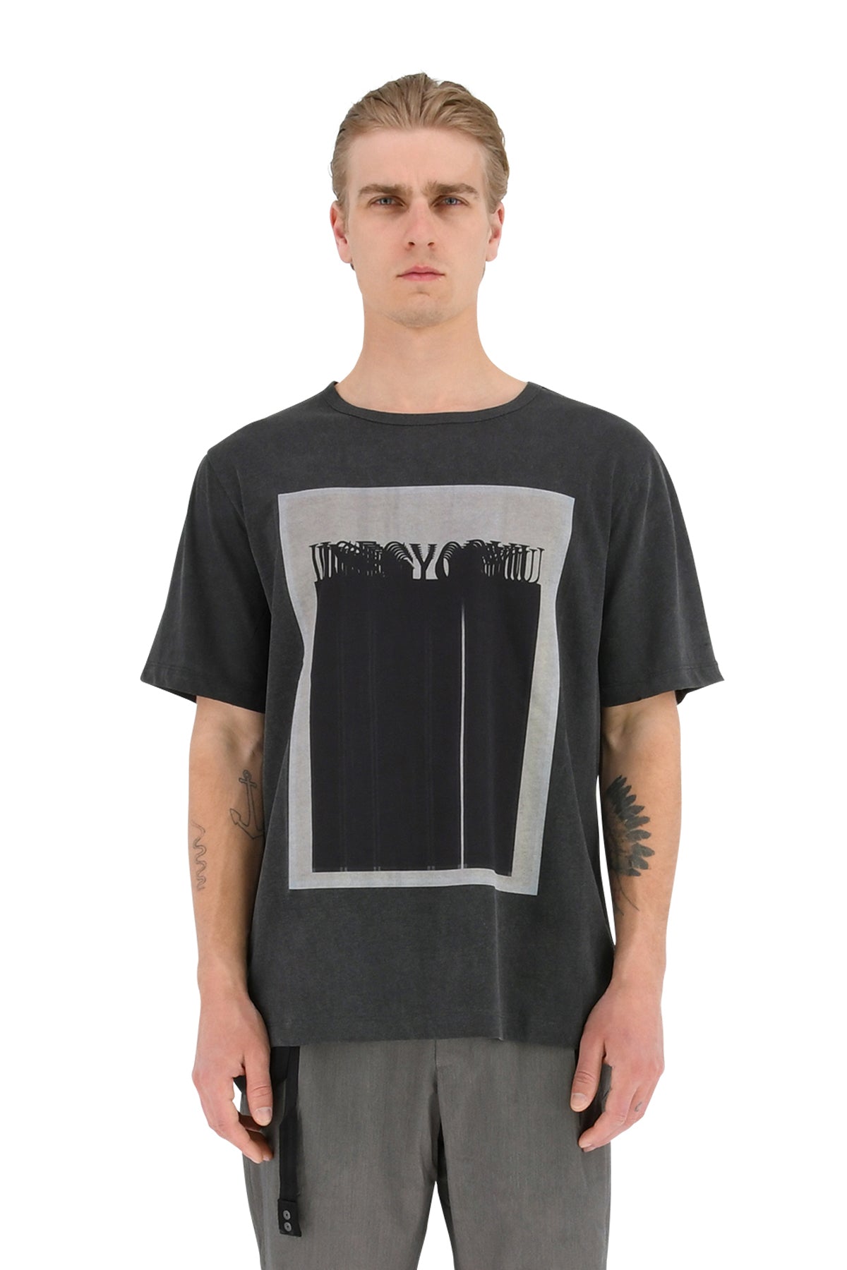 Gyoryu Tee 1, Black - M | #size_us M = jp 2 = eu 48